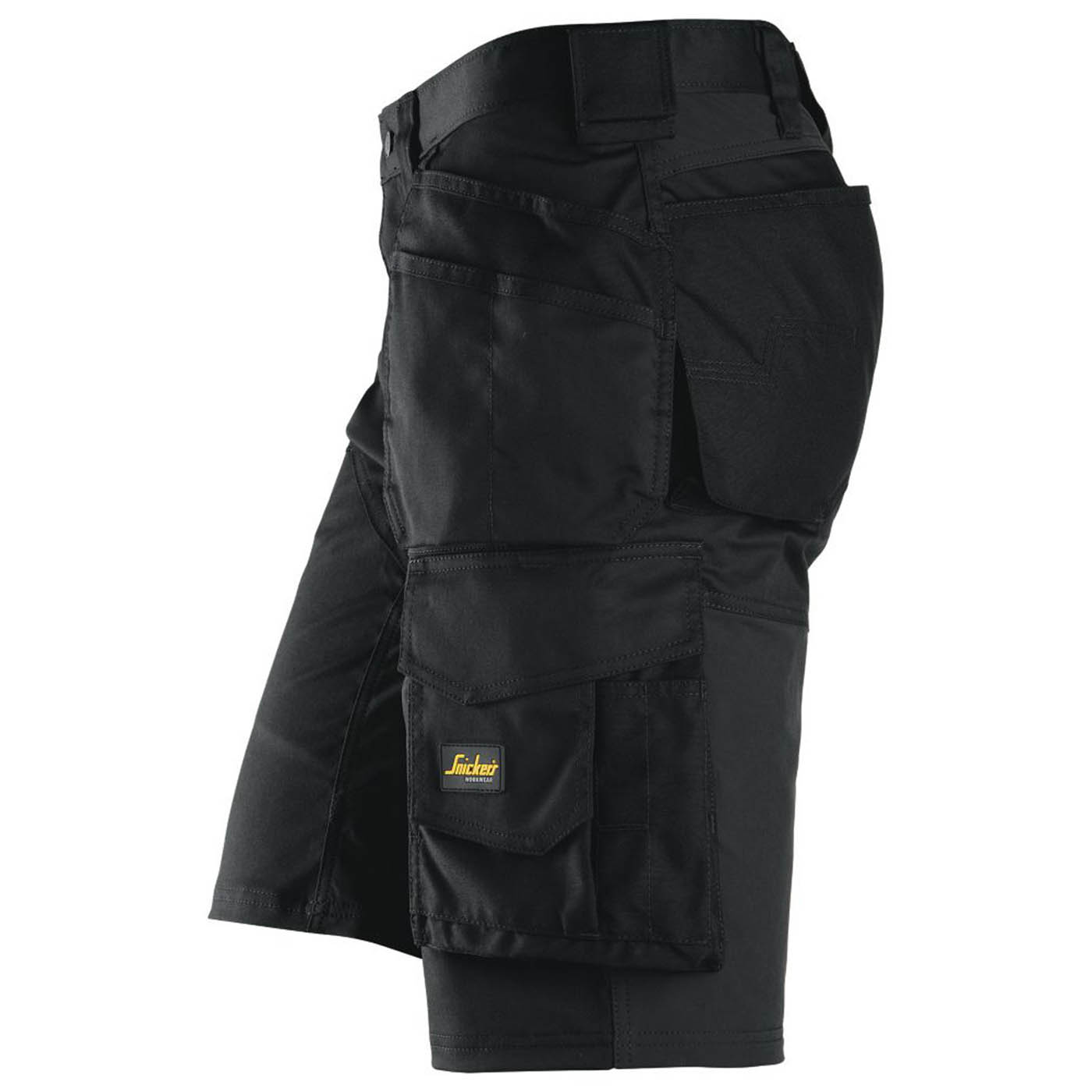 Snickers Work Shorts Mens Loose Fit Black Stretch Breathable Multi Pockets 41W - Image 4