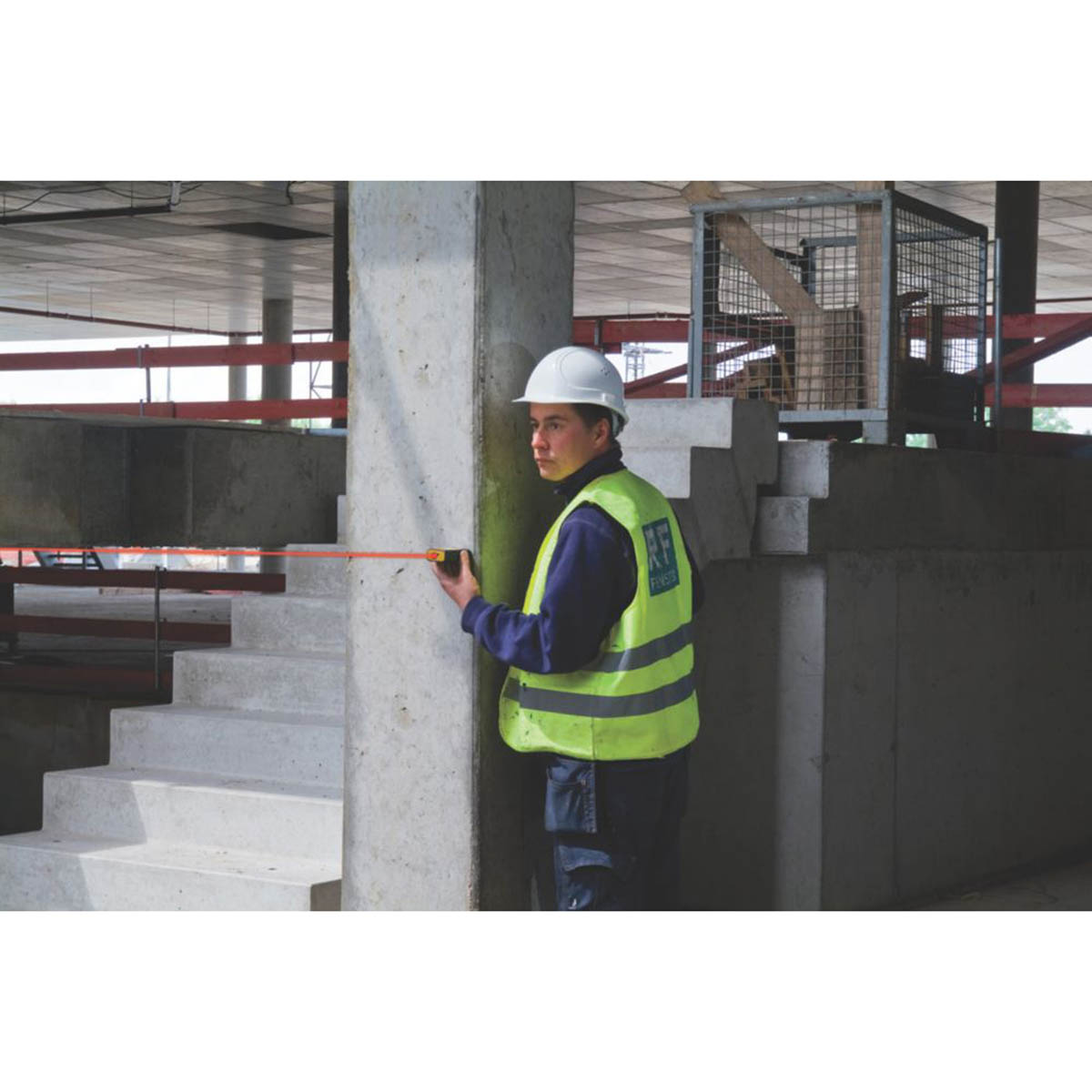 Stabila Laser Distance Measurer STB-LD320 Backlit Screen IP40 Shockproof Meter - Image 4