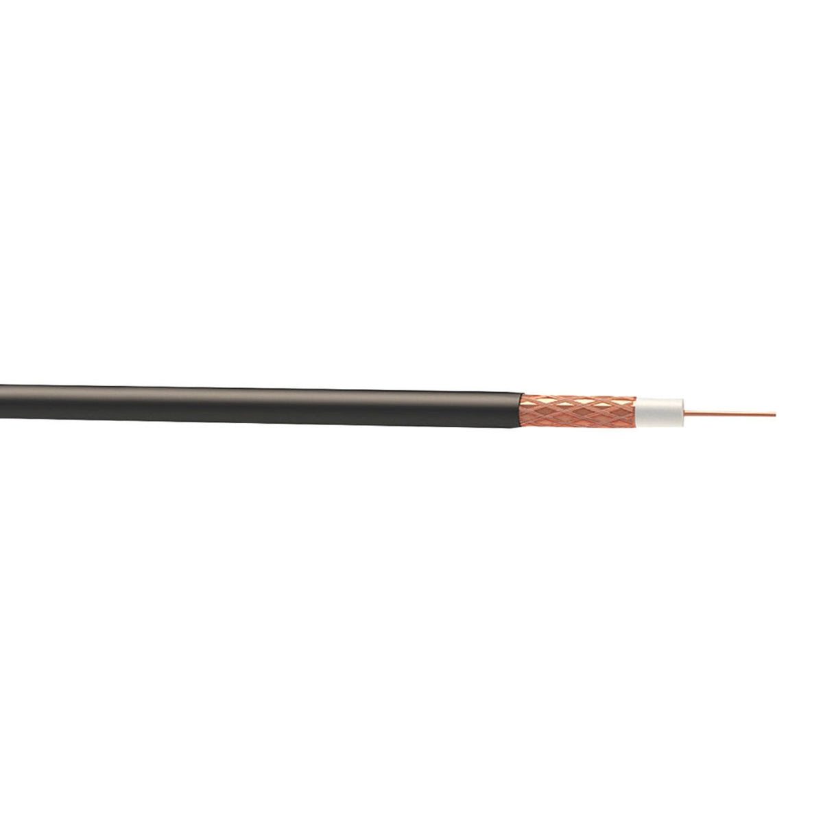 Time Coaxial TV Aerial Cable GT100 Black 1Core Drum Indoor And Outdoor (L)100 m - Image 2