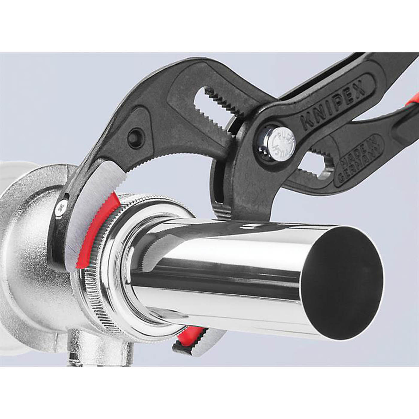 Knipex Pliers Pipe Connection Plastic Jaws Heavy Duty Cutter Non-Slip 250mm - Image 5