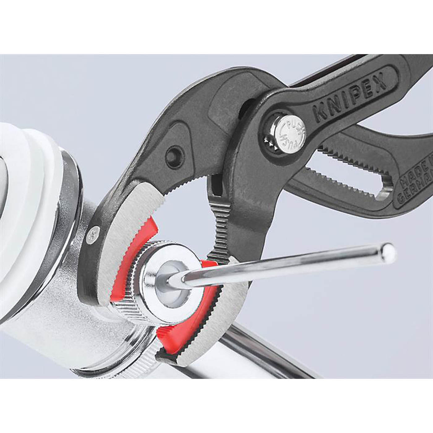 Knipex Pliers Pipe Connection Plastic Jaws Heavy Duty Cutter Non-Slip 250mm - Image 6