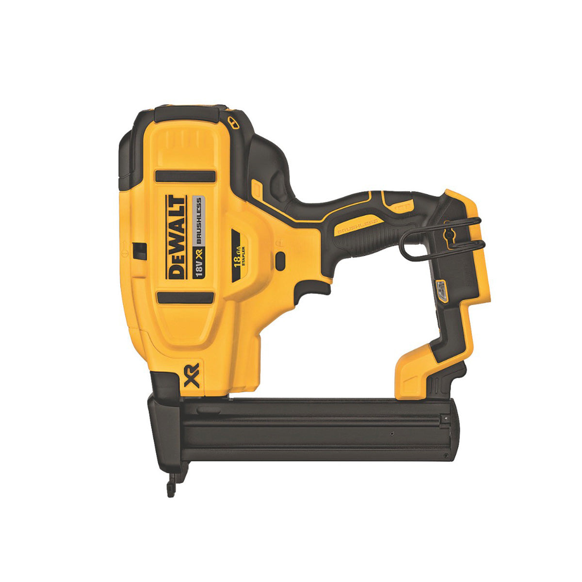 DeWalt Stapler Cordless 18V DCN681NXJ Second Fix 38mm Narrow Crown Body Only - Image 1