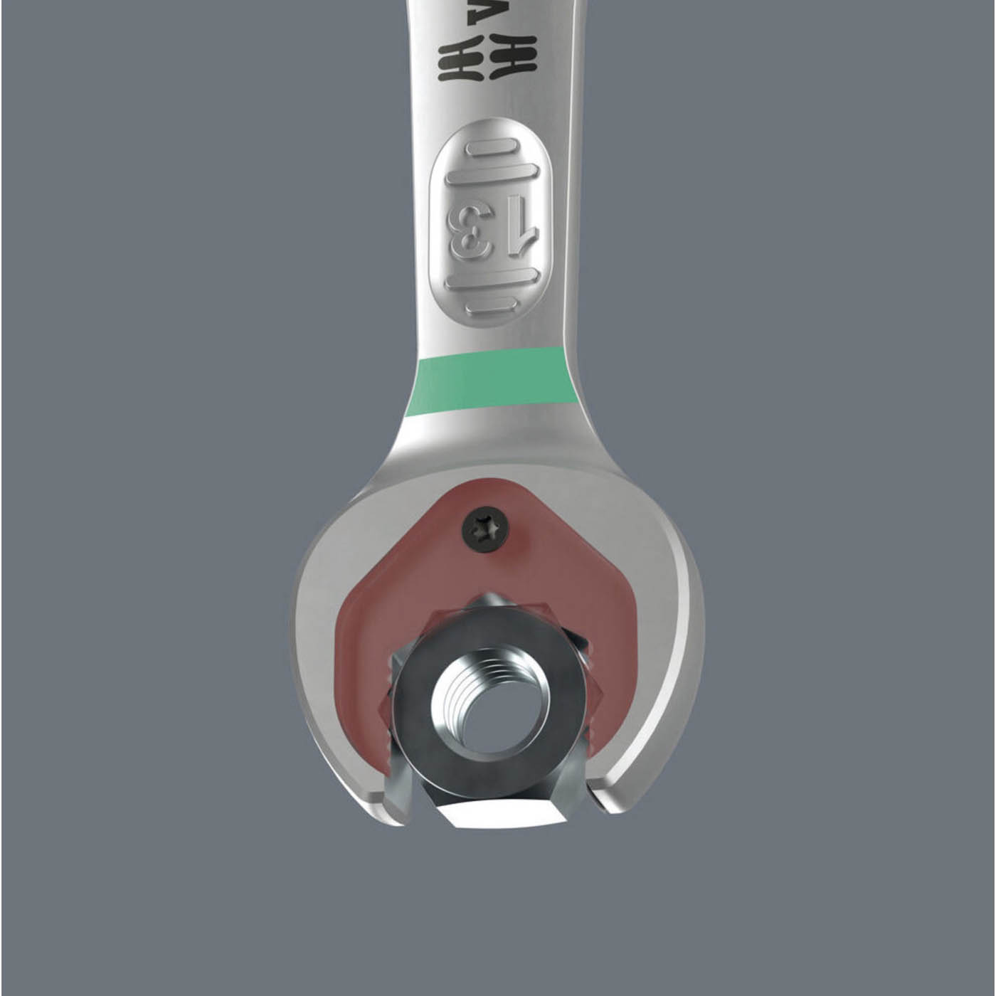 Wera Ratcheting Combination Wrench 6000 Joker Chrome Molybdenum Steel 9/16" - Image 3