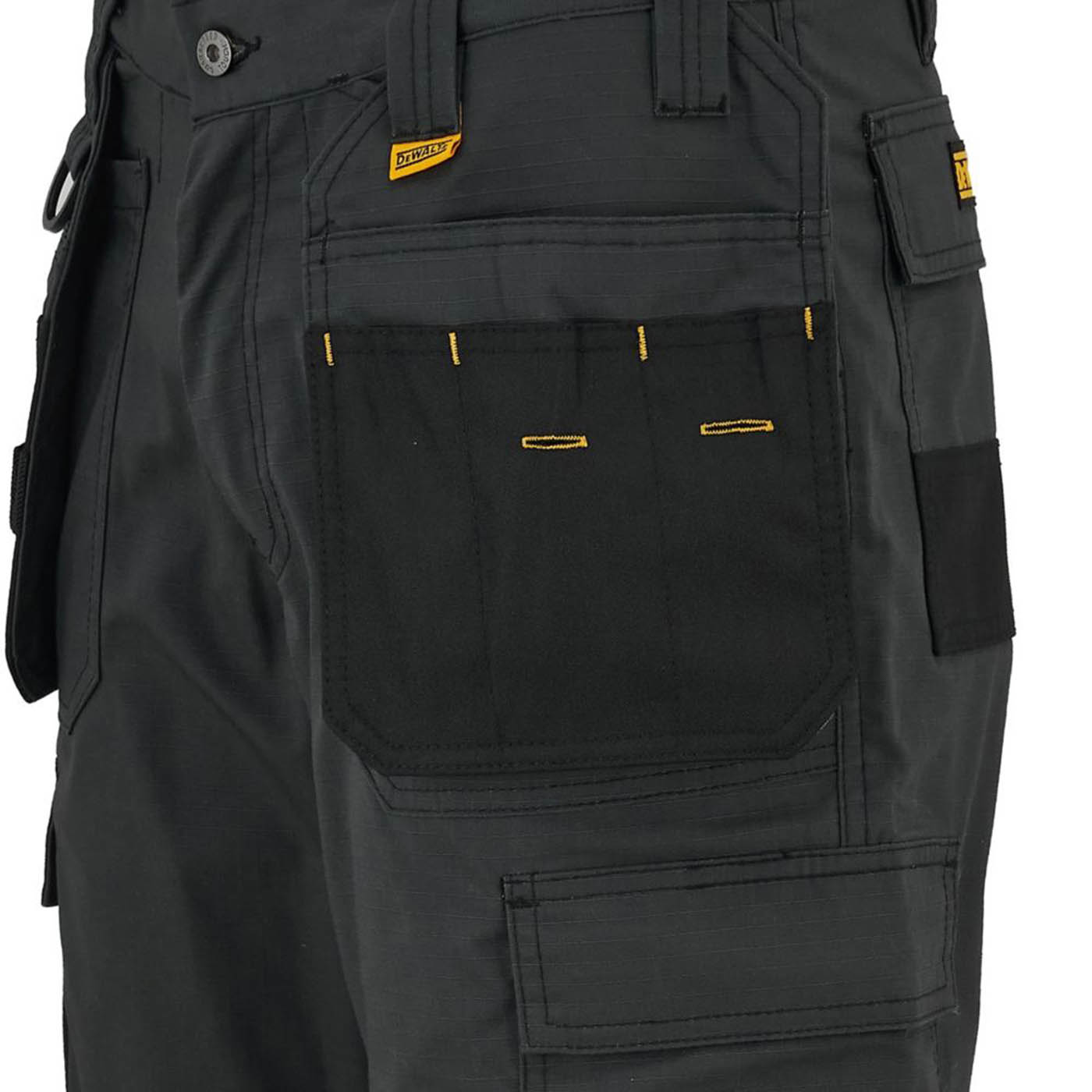 DeWalt Work Shorts Mens Grey Stretch Breathable Multi Pockets Cargo 36W - Image 3