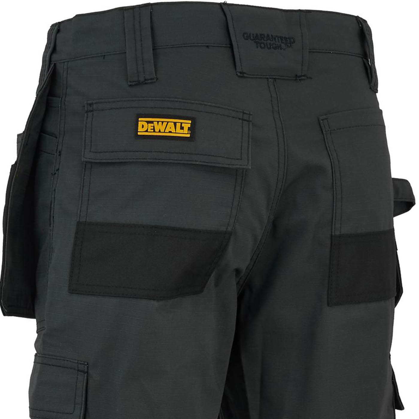 DeWalt Work Shorts Mens Grey Stretch Breathable Multi Pockets Cargo 36W - Image 6