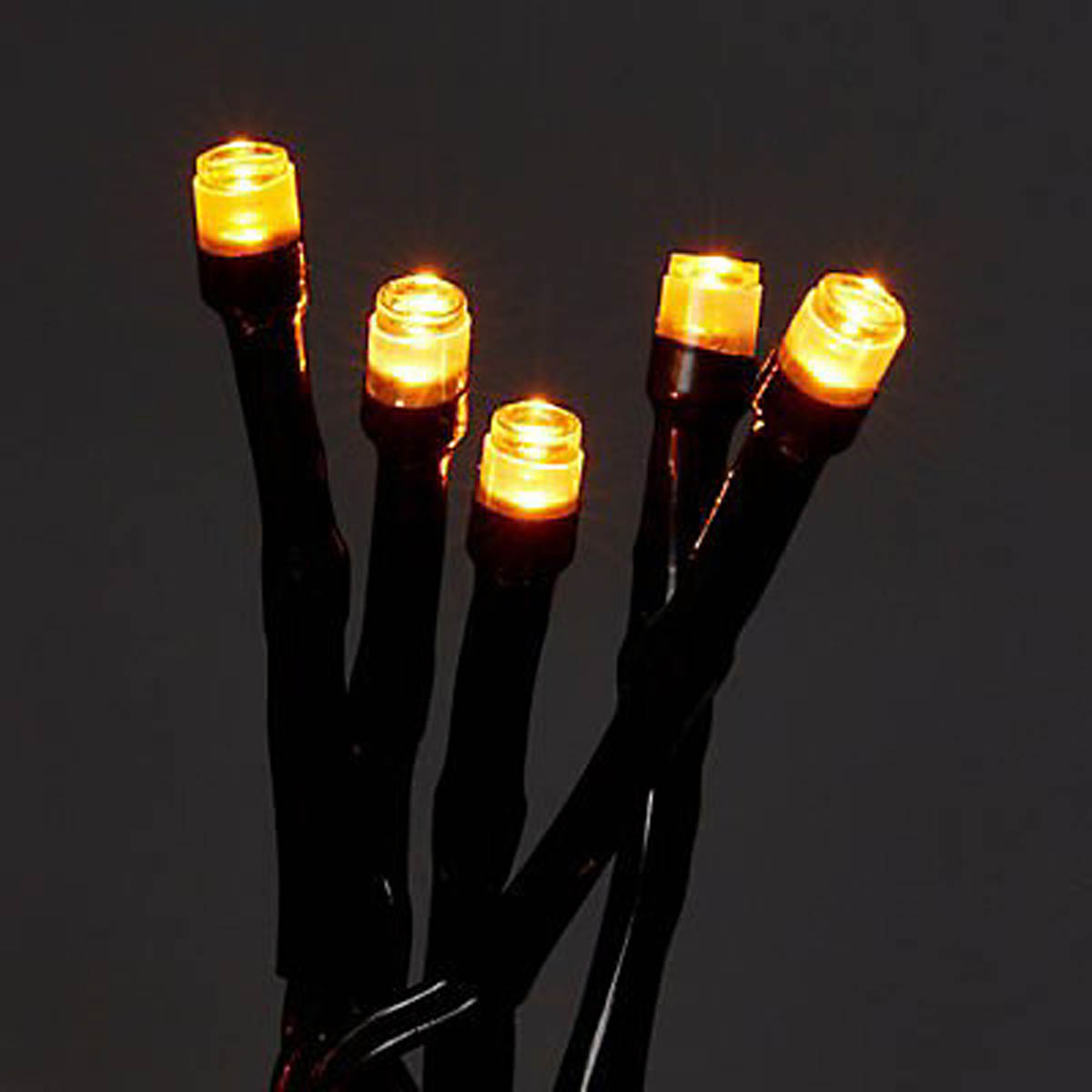 044 LED Christmas String Lights Cluster 2000 Warm White Timer Indoor Home - Image 4