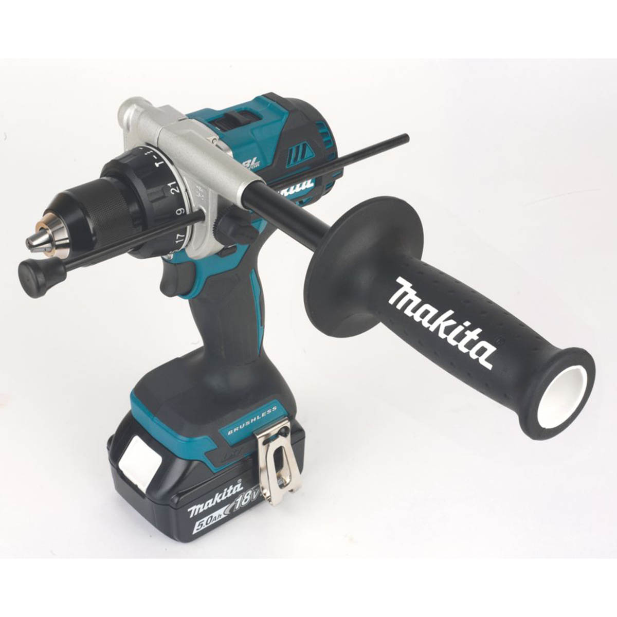 Makita Combi Drill Impact Driver Kit Cordless 18V 2x5.0Ah Li-Ion DLX2412STJ - Image 2