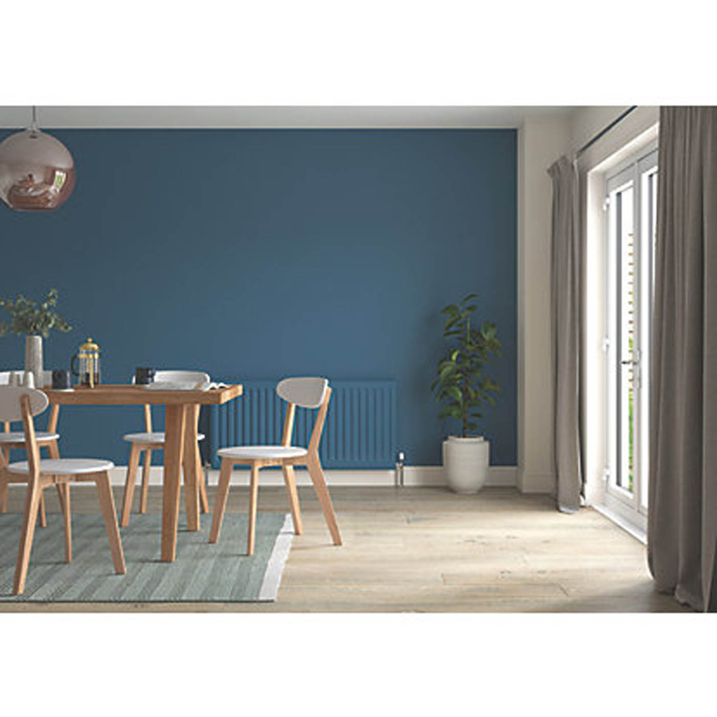 Dulux Emulsion Paint Easycare Washable Matt Indigo Shade Stain Repellent 2.5Ltr - Image 5