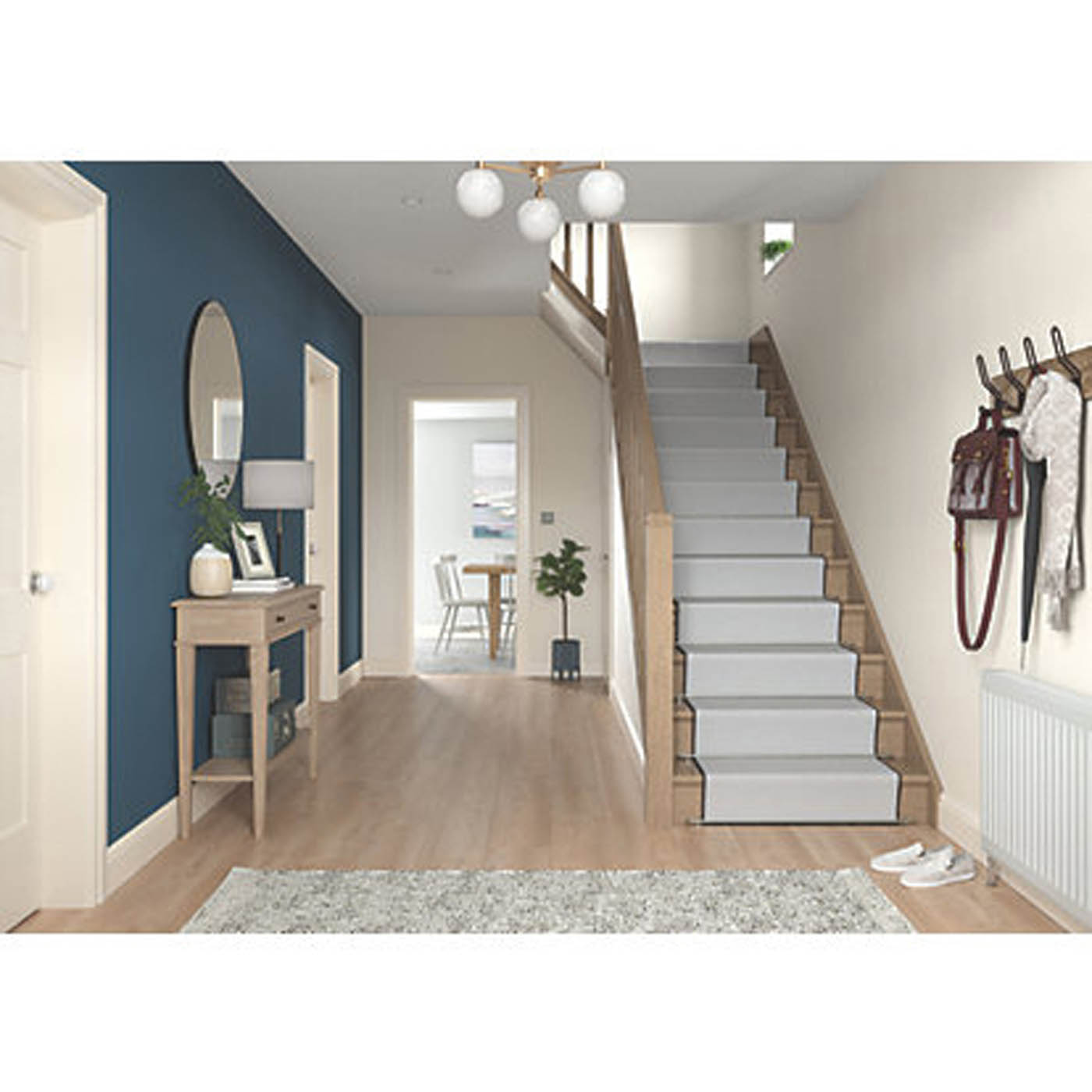 Dulux Emulsion Paint Easycare Washable Matt Indigo Shade Stain Repellent 2.5Ltr - Image 6