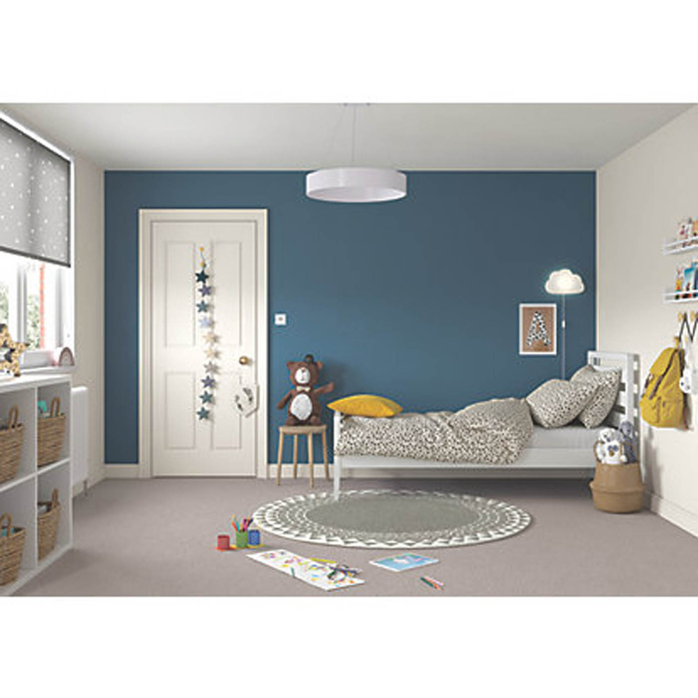 Dulux Emulsion Paint Easycare Washable Matt Indigo Shade Stain Repellent 2.5Ltr - Image 7