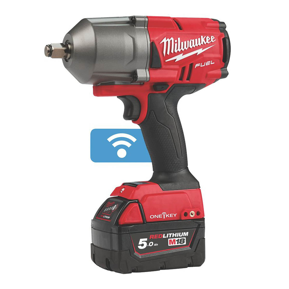 Milwaukee Impact Wrench Cordless M18ONEFHIW12-502XFUEL Brushless 2x5.0Ah 18V - Image 2