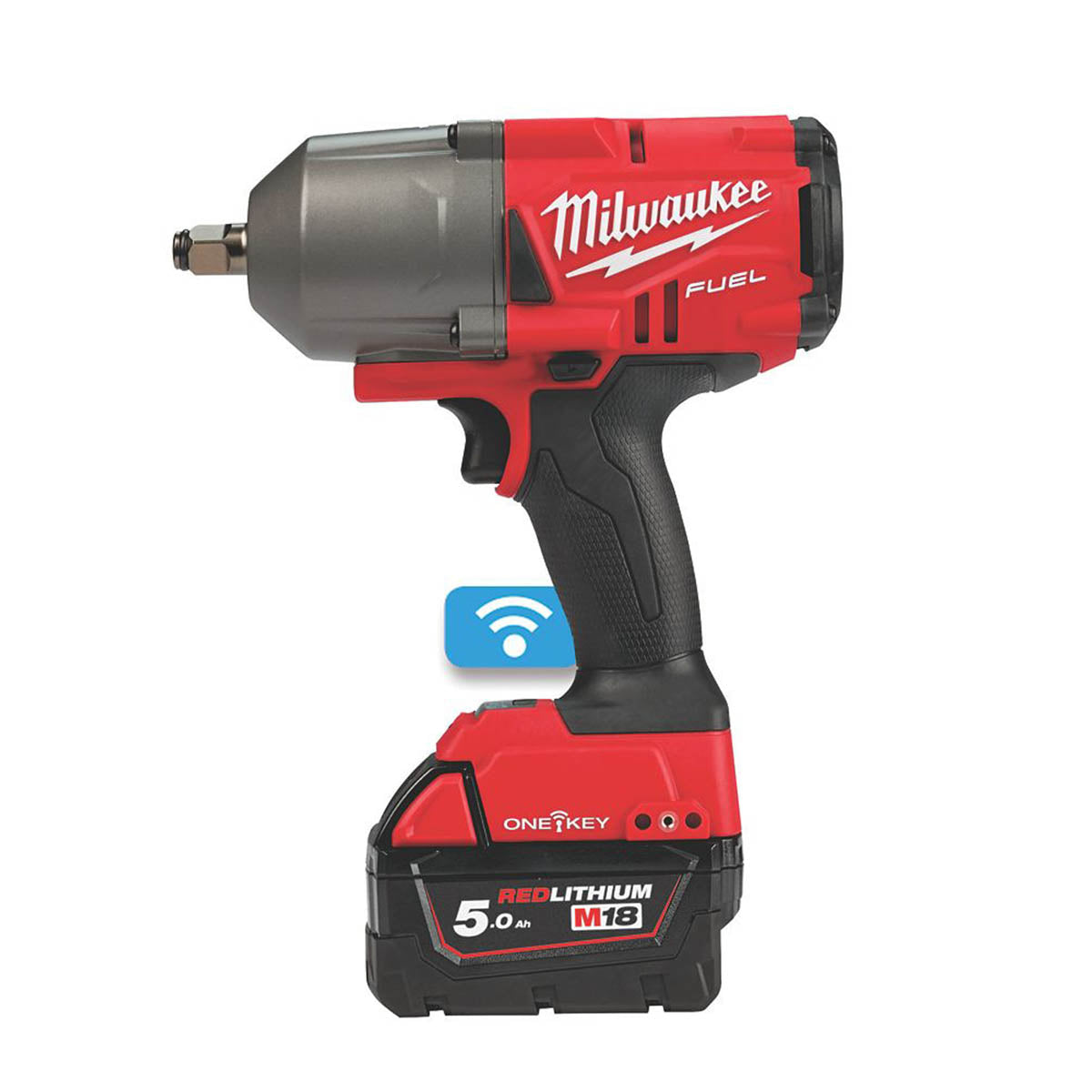 Milwaukee Impact Wrench Cordless M18ONEFHIW12-502XFUEL Brushless 2x5.0Ah 18V - Image 3