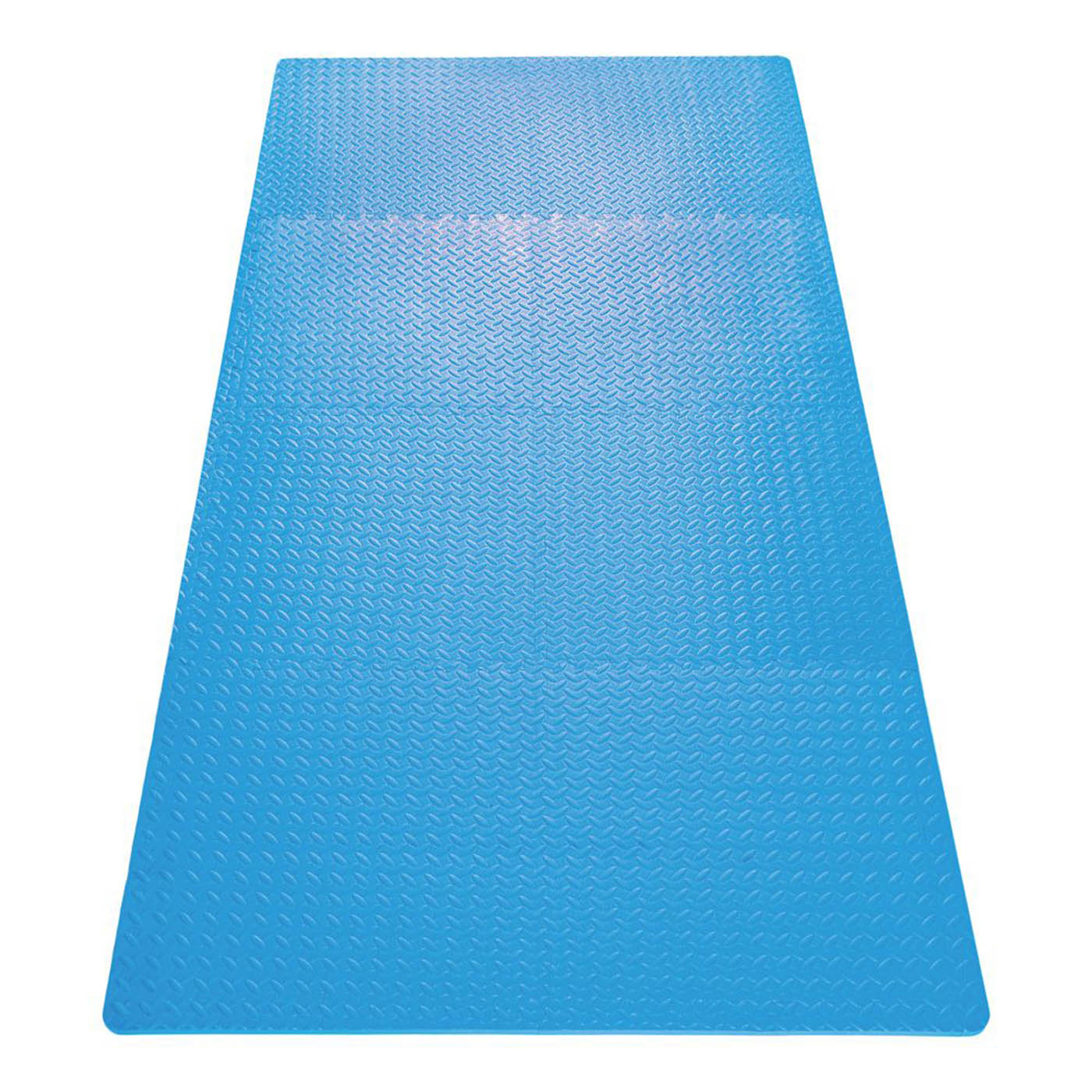 Interlocking Floor Tiles Foam Anti Slip Thick Impact Resistant Blue 20mm 8 Pack - Image 5