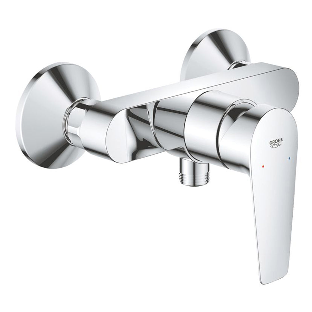 Mixer Shower Valve Tap Chrome Exposed Brass Thermostatic 8.1 Ltr/min 1 bar - Image 1