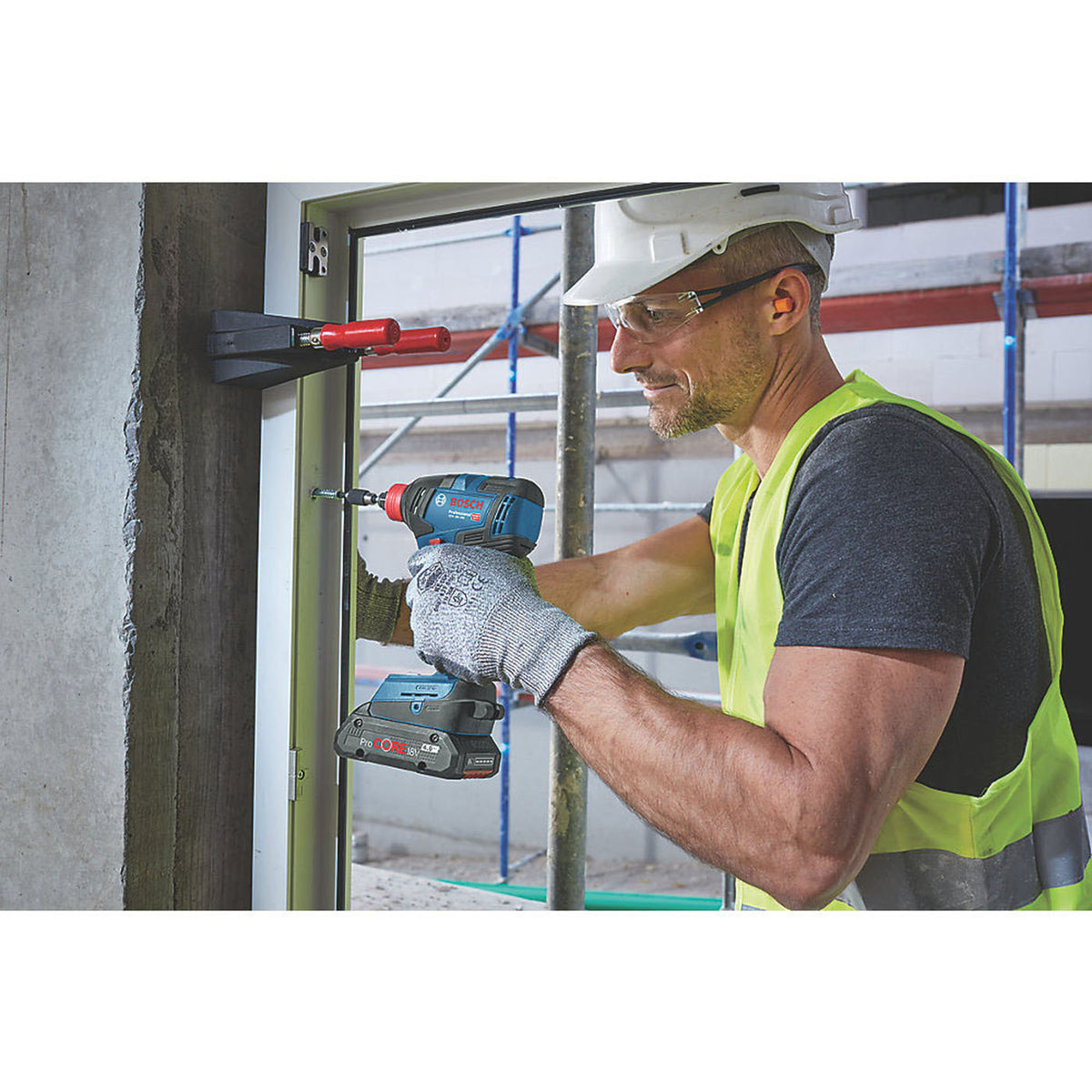 Bosch Impact Driver Cordless 18V Li-Ion GDX18V-200Professional Compact Body Only - Image 4