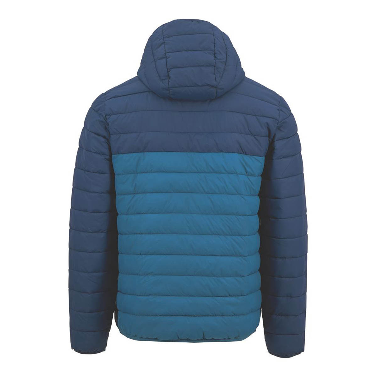 Mens Work Jacket Lightweight Water-Repellent Zipped Navy Blue X Large 50" Chest - Image 2