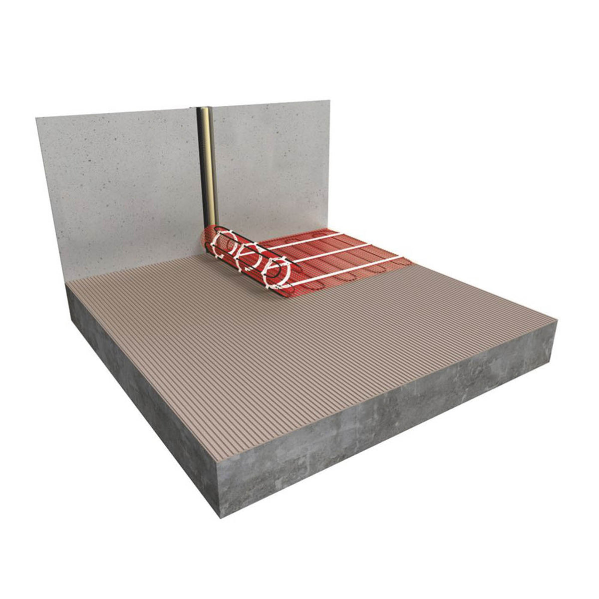 Klima Underfloor Heating Mat Kit 1m² 150W/m² Electric Under Tile - Image 2