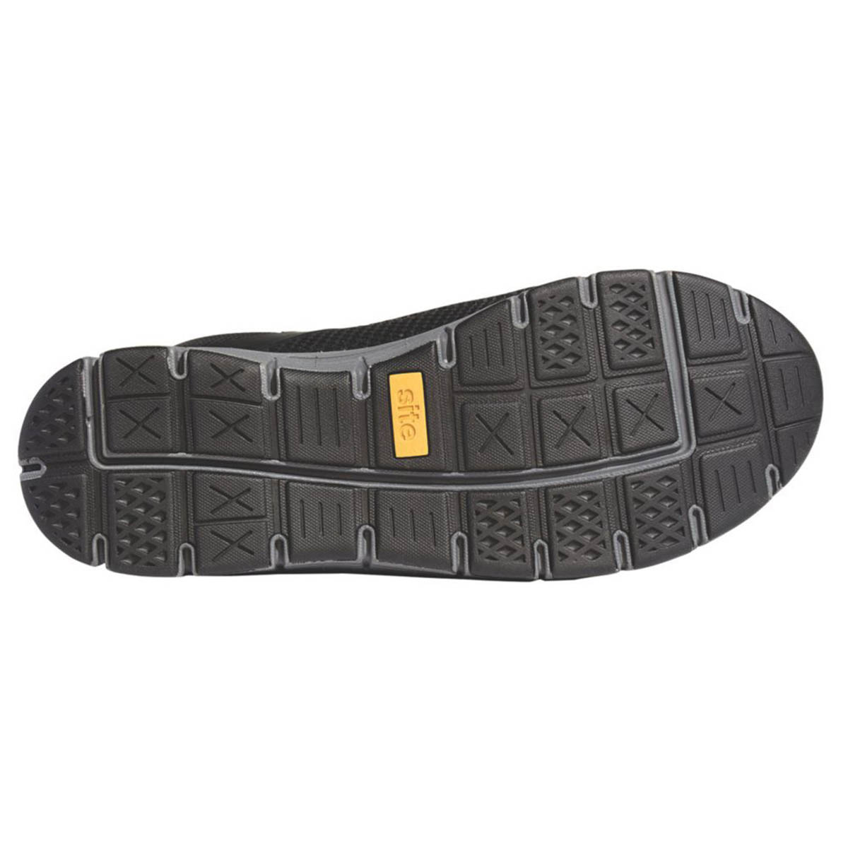 Site Safety Trainers Mens Wide Fit Black Breathable Work Shoes Steel Toe Size 13 - Image 4