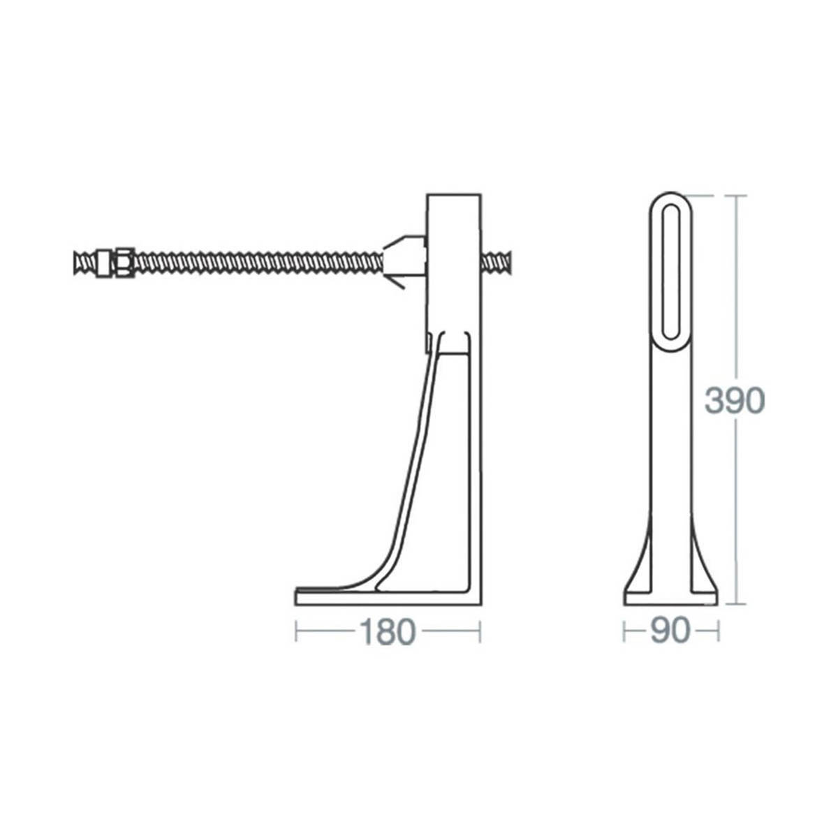 Ideal Standard Support Frame Wall Hung WC Pan Bidet E006067 Concealed Durable - Image 2