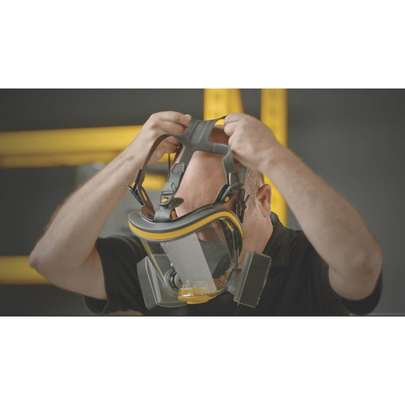 DeWalt Full Face Mask Respirator Unisex A2-P3 Organic Gases Dust Silica Medium - Image 4