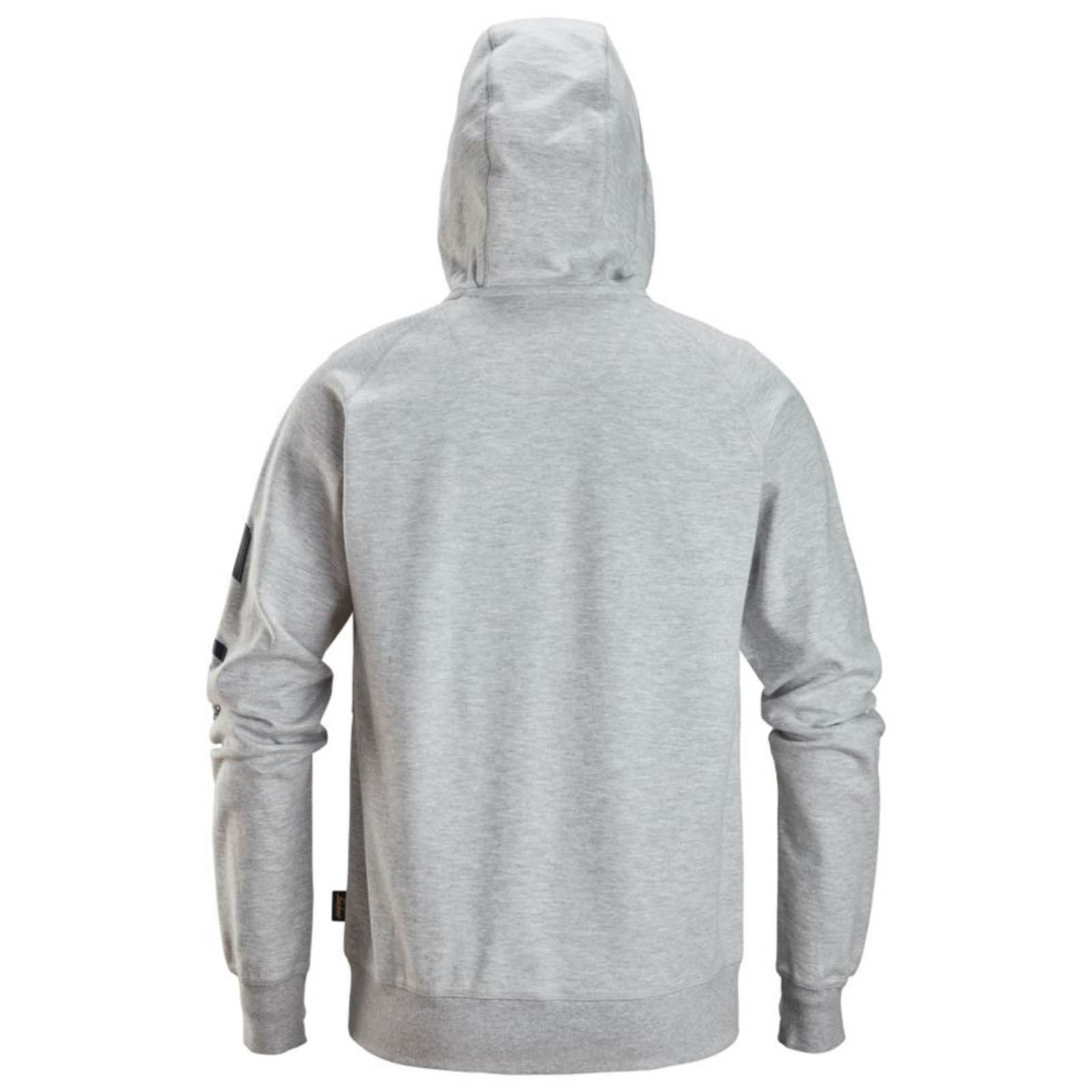 Snickers 2895 Logo Full Zip Hoodie Grey Melange 2X Large 52" Chest - Image 2