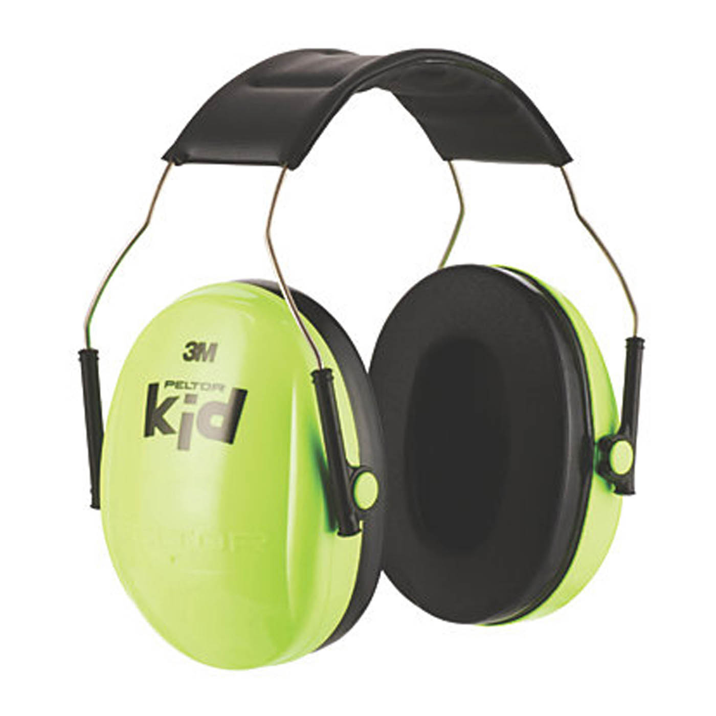 3M Kids Ear Defenders Earmuffs Peltor H510AK Comfort Green Soft Wide 27dB SNR - Image 4