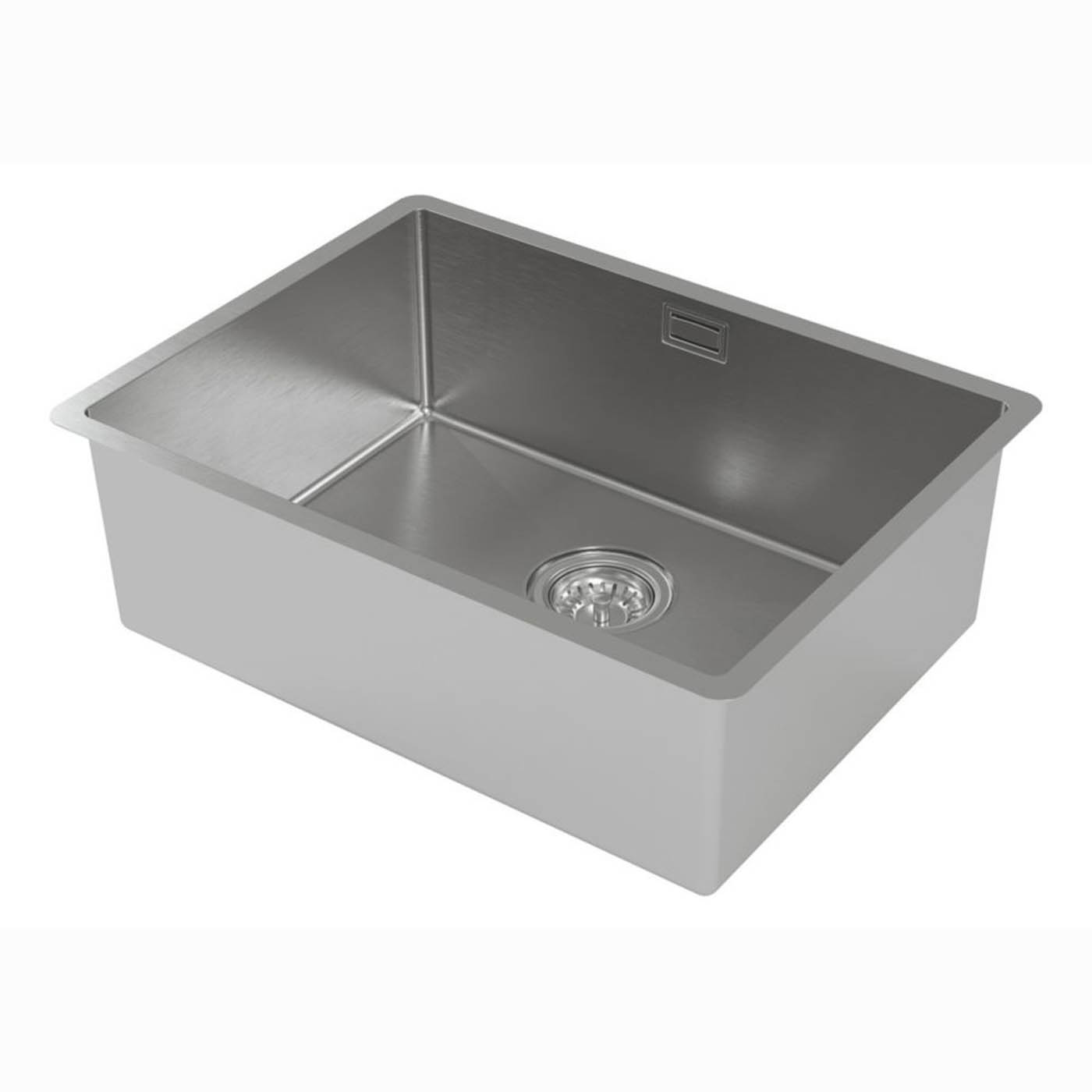 Carysil Kitchen Sink Stainless Steel SR1013 1 Bowl 590mm x 440mm - Image 1