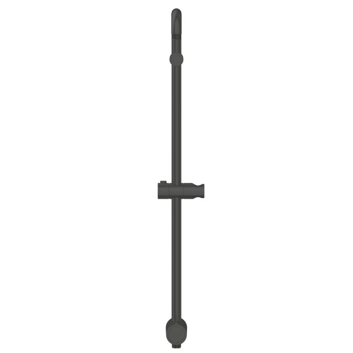 Grohe Mixer Shower Diverter Kit Exposed Black 2 Spray Patterns Twin Round Head - Image 2