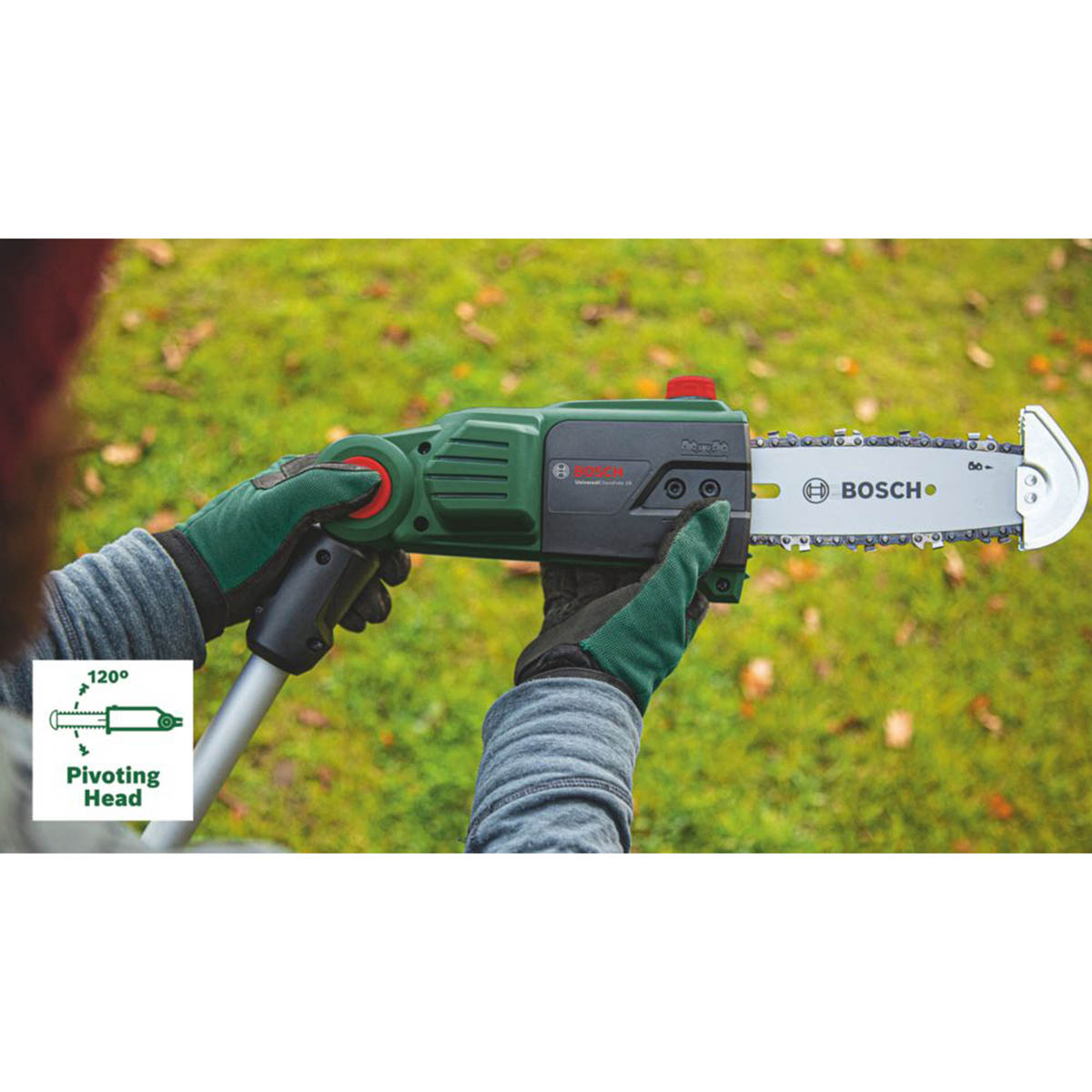 Bosch Chain Pole 20cm Cordless Telescopic 18V Li-Ion Power for All Body Only - Image 5