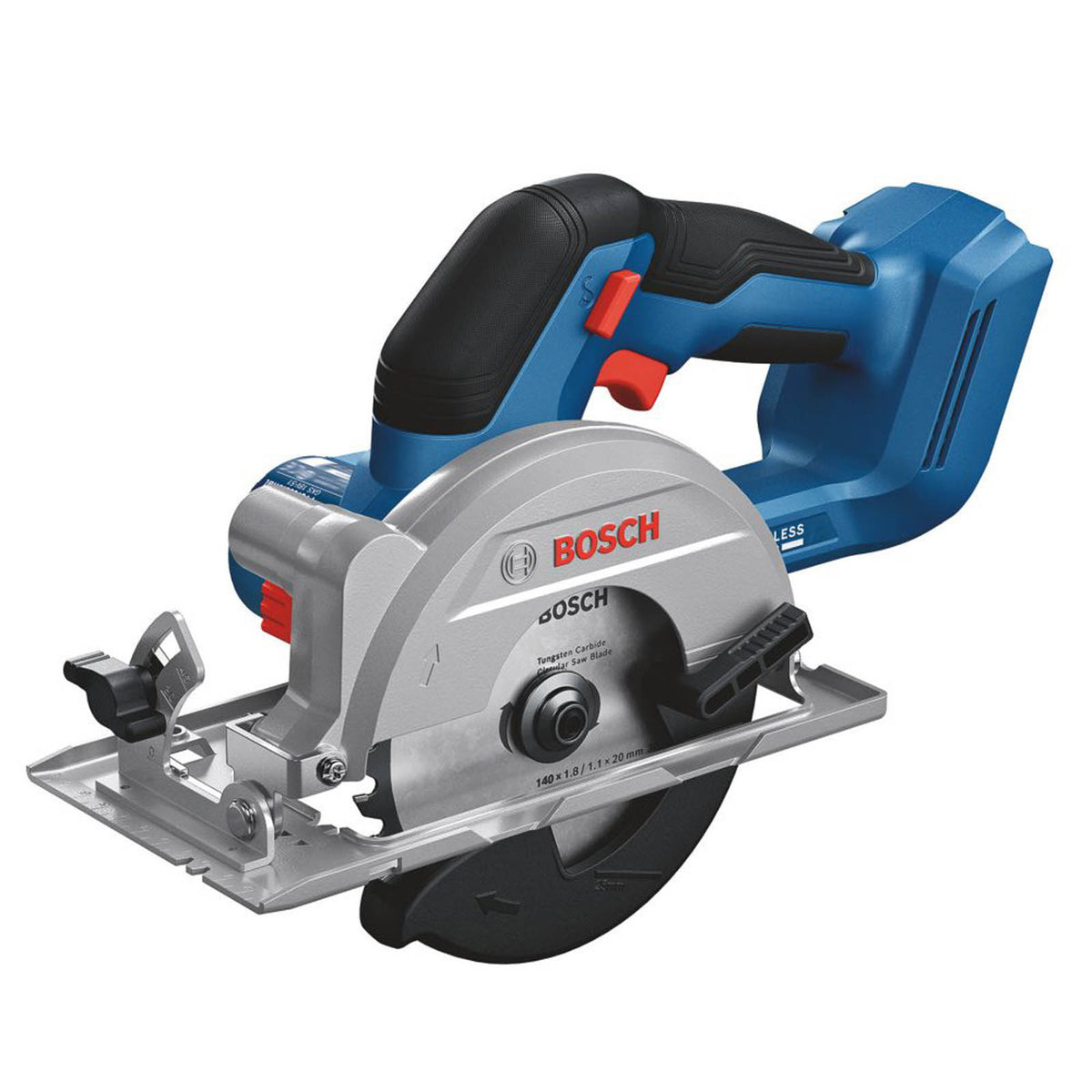 Bosch Circular Saw Cordless Powerful Compact 140mm AMPShare 18V Li-Ion Body Only - Image 1