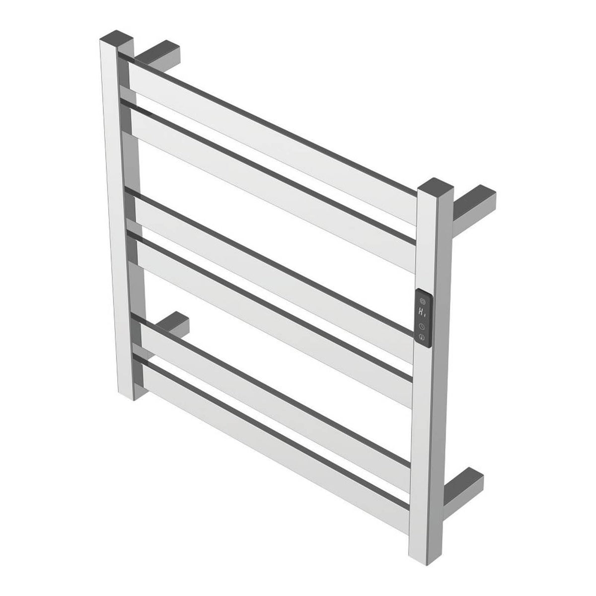 Flomasta 530mm x 520mm 511BTU Chrome Flat Electric Towel Radiator - Image 2