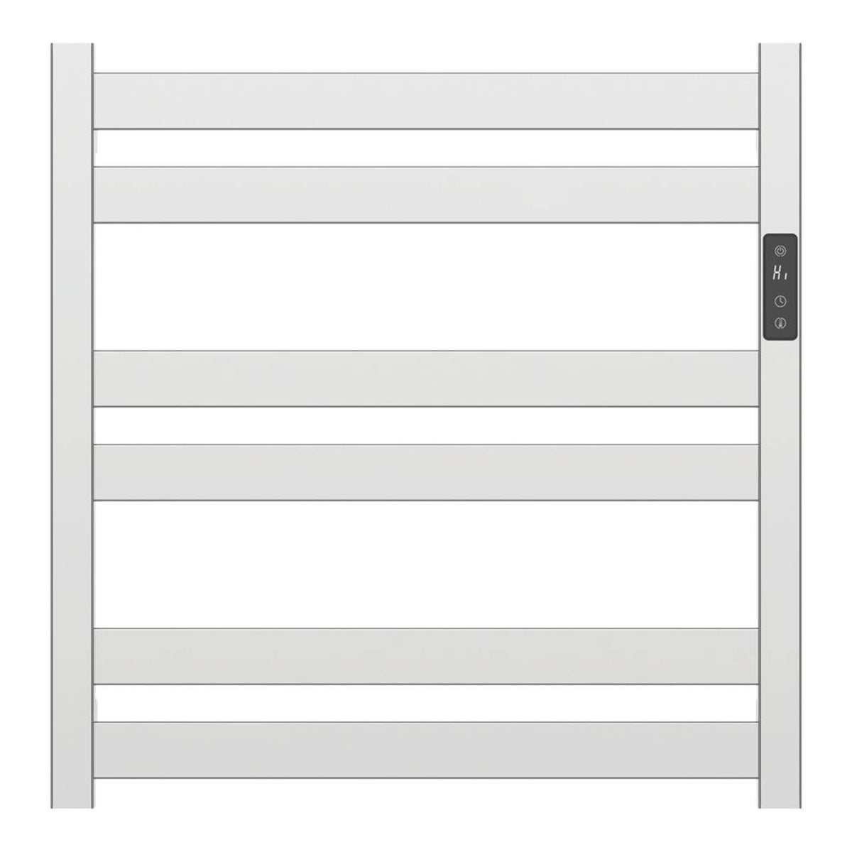 Flomasta 530mm x 520mm 511BTU Chrome Flat Electric Towel Radiator - Image 4