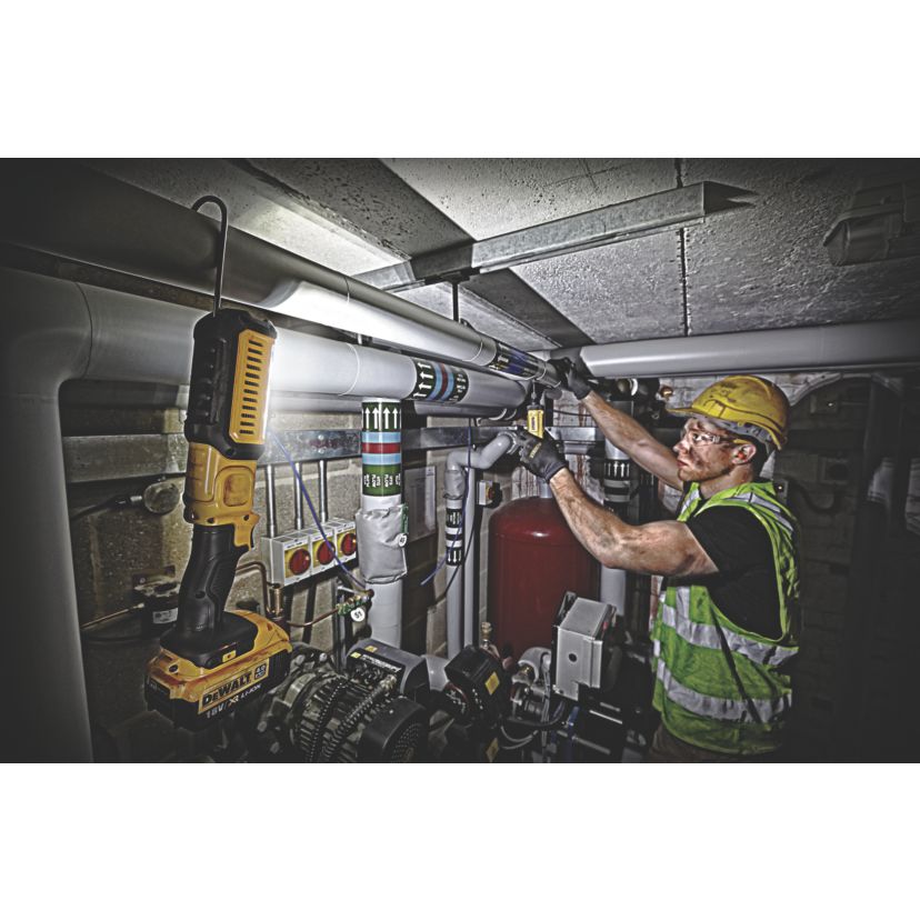 DeWalt LED Work Light Cordless 18V Li-Ion DCL050-XJ Torch Lamp IP54 Body Only - Image 5