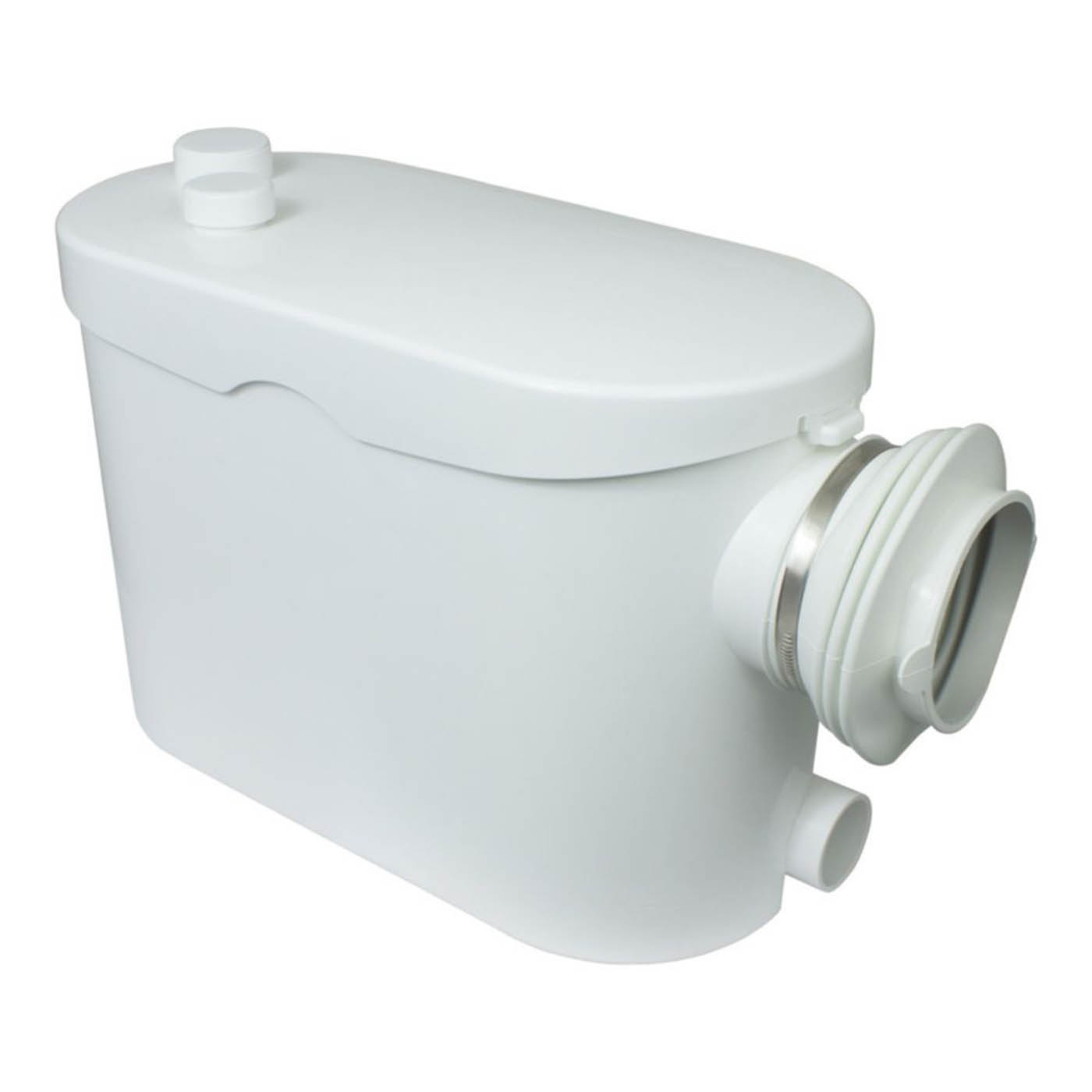 Flomasta Macerator WC And Bathroom White Heavy Duty Automatic Activation 400W - Image 1