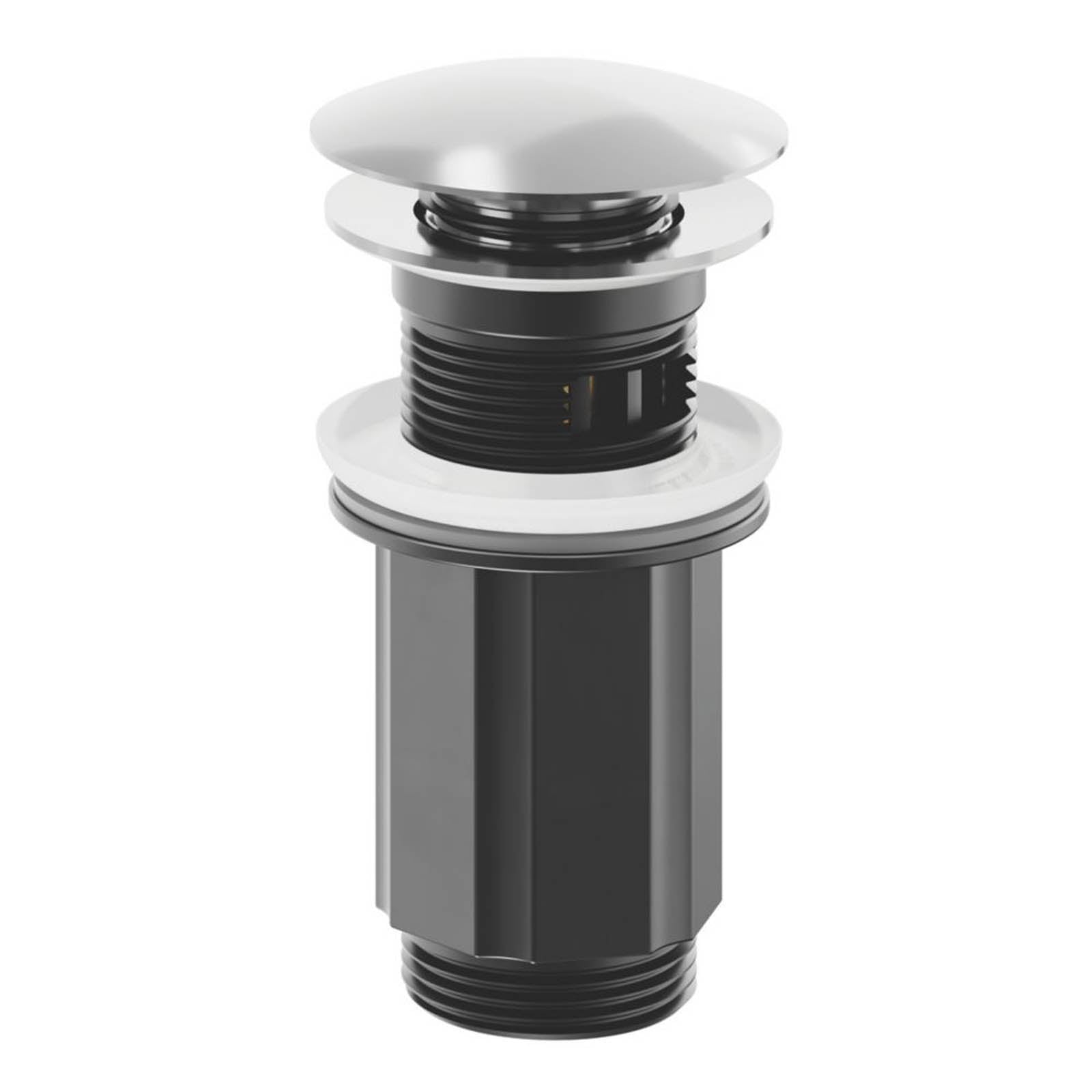 Swirl Gallen Chrome 192.6mm Standard Round Head Mono Basin Mixer Tap With Waste - Image 2