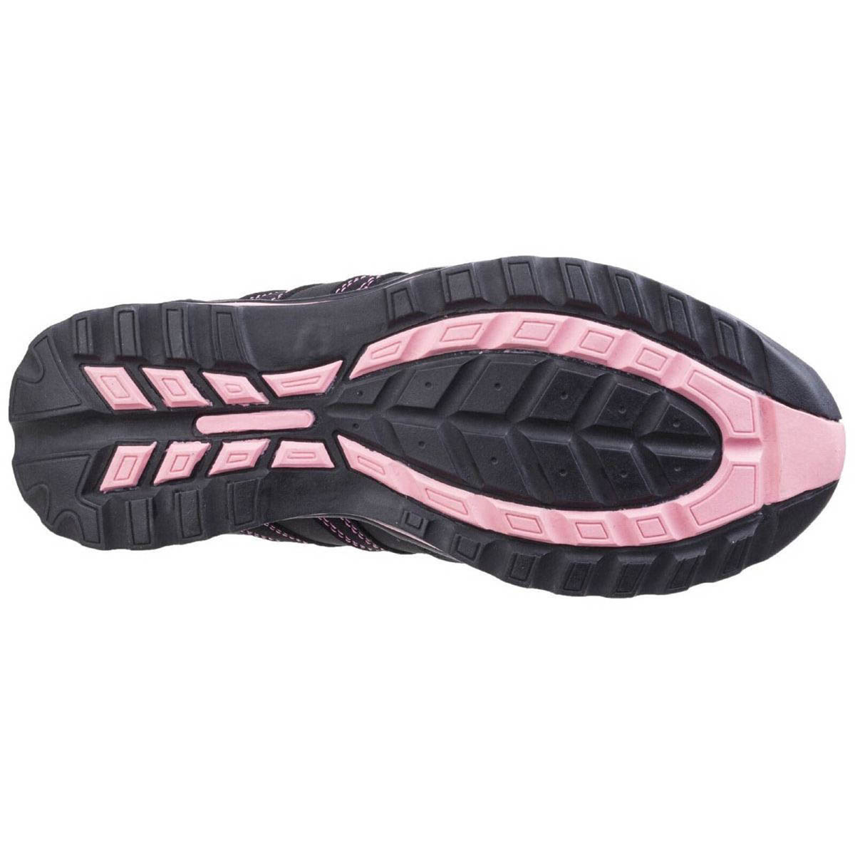 Amblers Safety Trainer Womens Standard Fit Black Leather Steel Toe Size 4 - Image 2