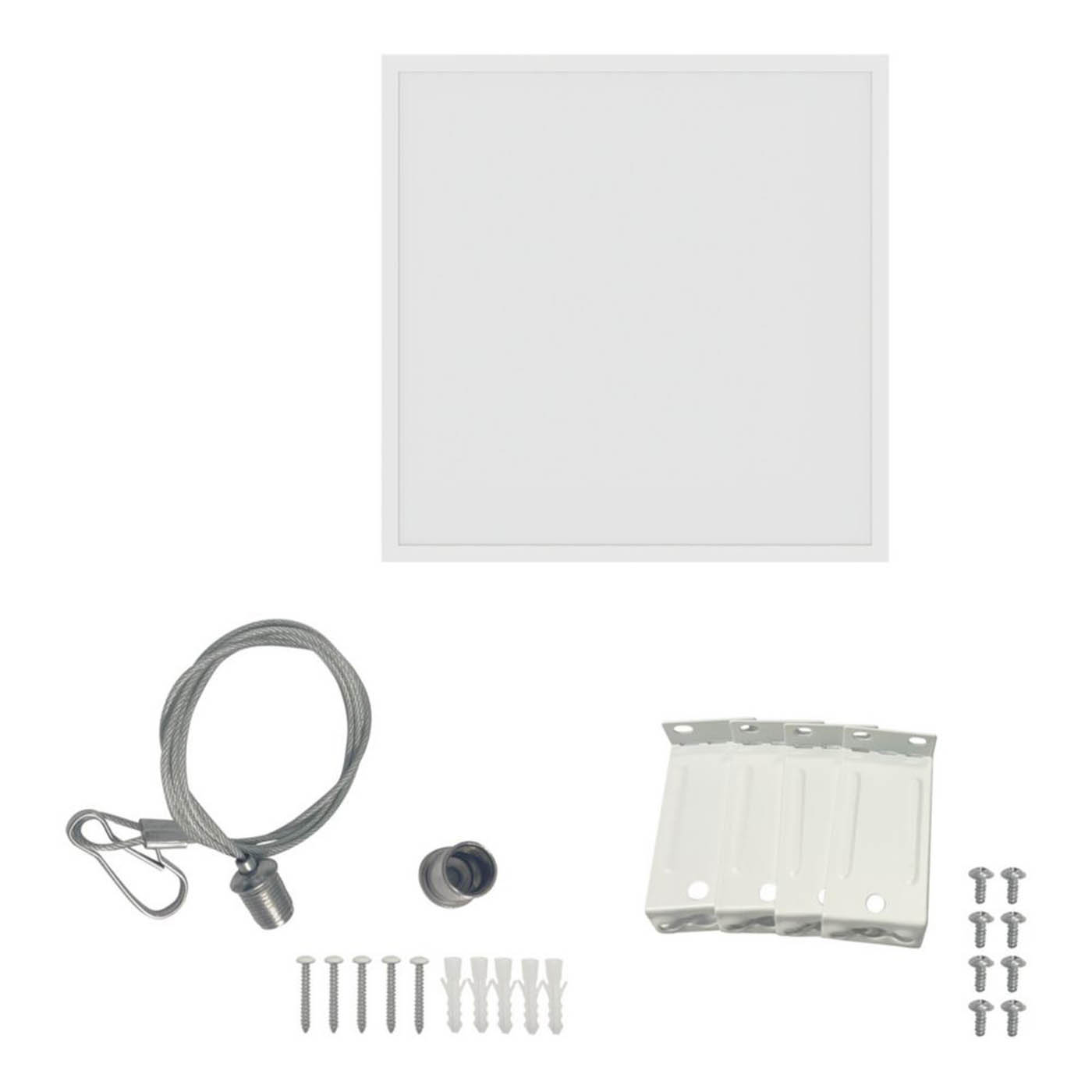 Lexco Panel Light LED Square Cool White Dimmable 26W Ceiling Mounted 595 x 595mm - Image 5