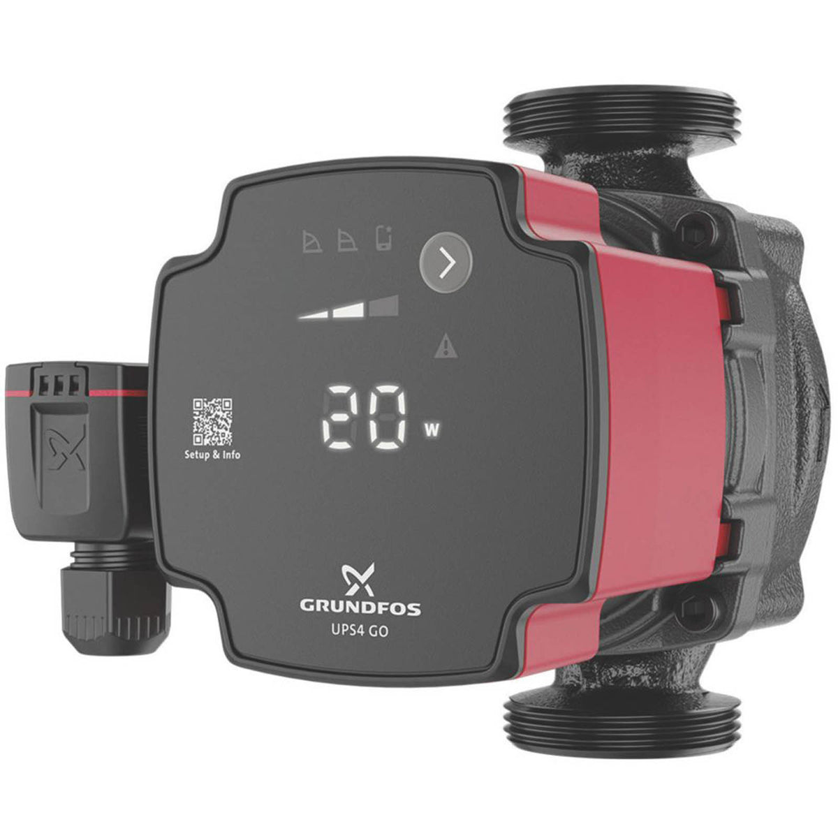 Grundfos Domestic Heating Circulator Pump UPS4 GO 25-65 130 Quiet 220-240V - Image 3