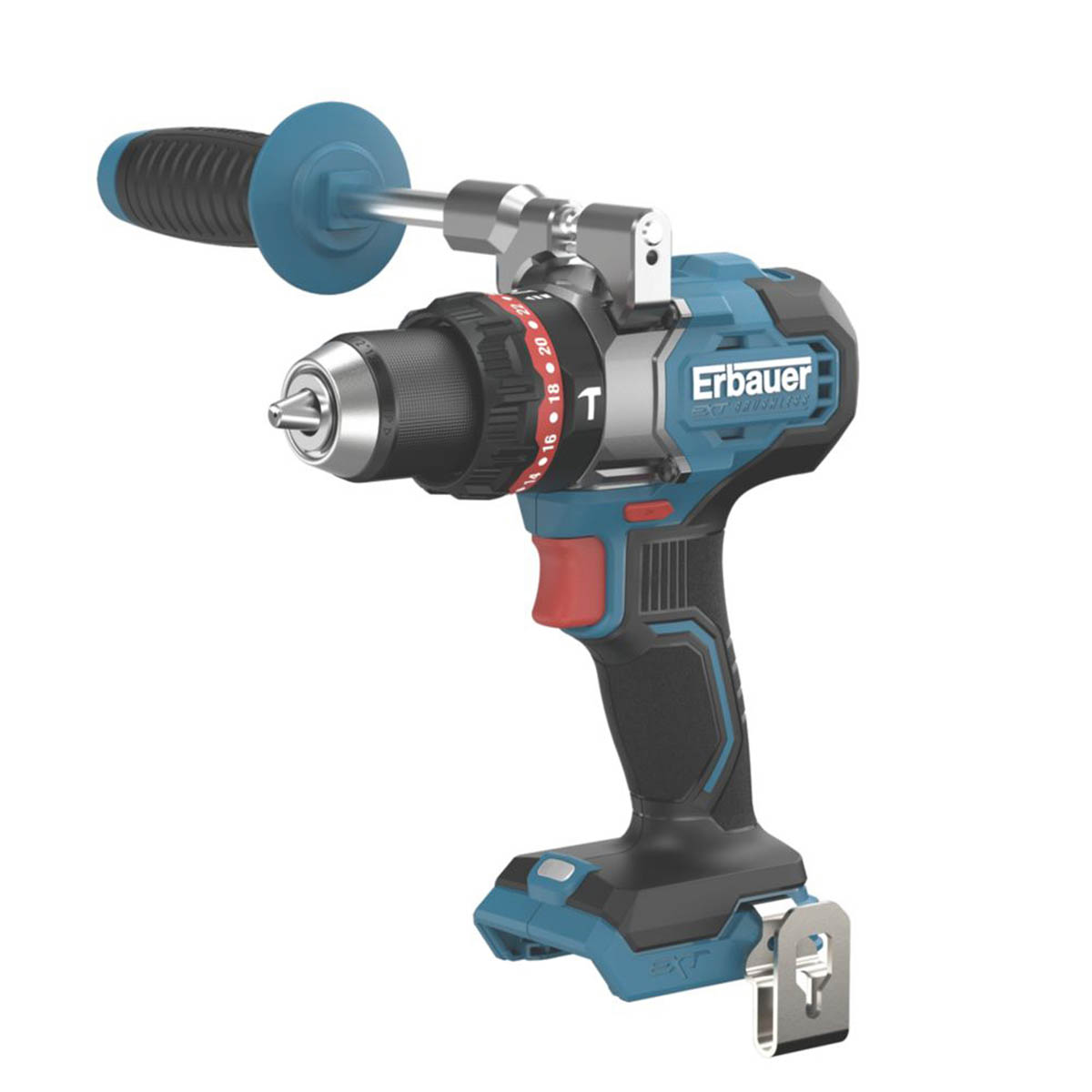 Erbauer Combi Drill Cordless 18V Li-Ion ERI1107COM Compact Brushless Body Only - Image 1