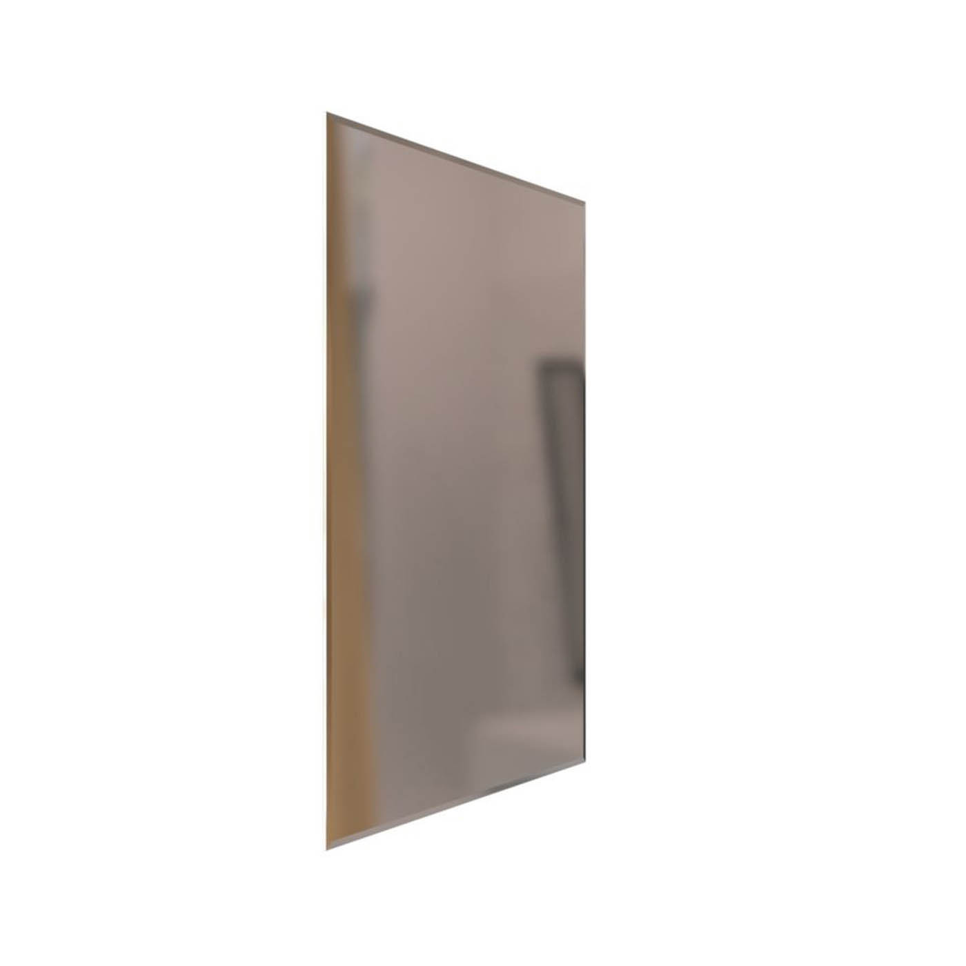Bathroom Mirror Plain Rectangular Bevelled Edge Wall Mounted 600mm x 800mm - Image 2