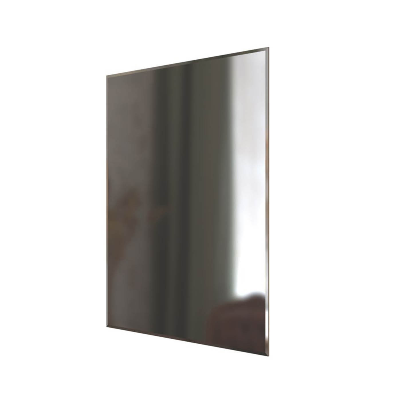 Bathroom Mirror Plain Rectangular Bevelled Edge Wall Mounted 600mm x 800mm - Image 3