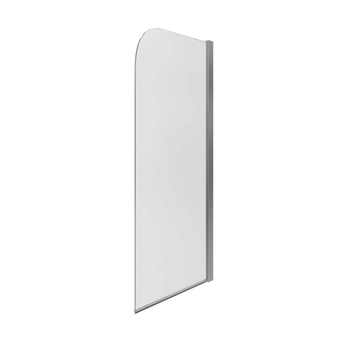 Semi-Framed Chrome Bath Screen Reversible 800mm x 1400mm - Image 4