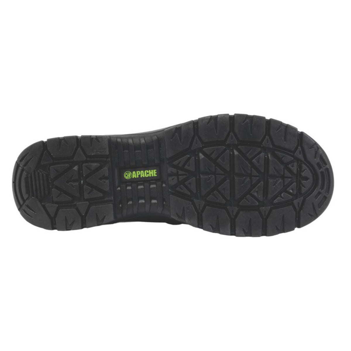 Apache Safety Dealer Boots Unisex Wide Fit Black Work Shoes Composite Toe Size 6 - Image 4