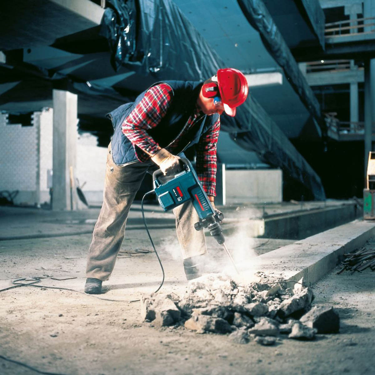 Bosch Chisel 1.618.601.007 Flat Straight SDS Max Shank Brick Masonry 115x350mm - Image 2