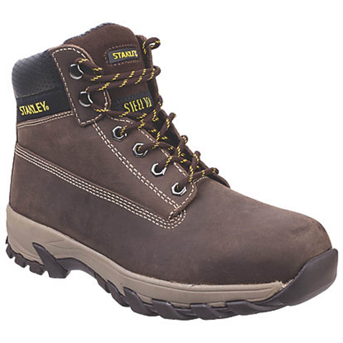 Stanley Tradesman Safety Boots Brown Size 9 - Image 2