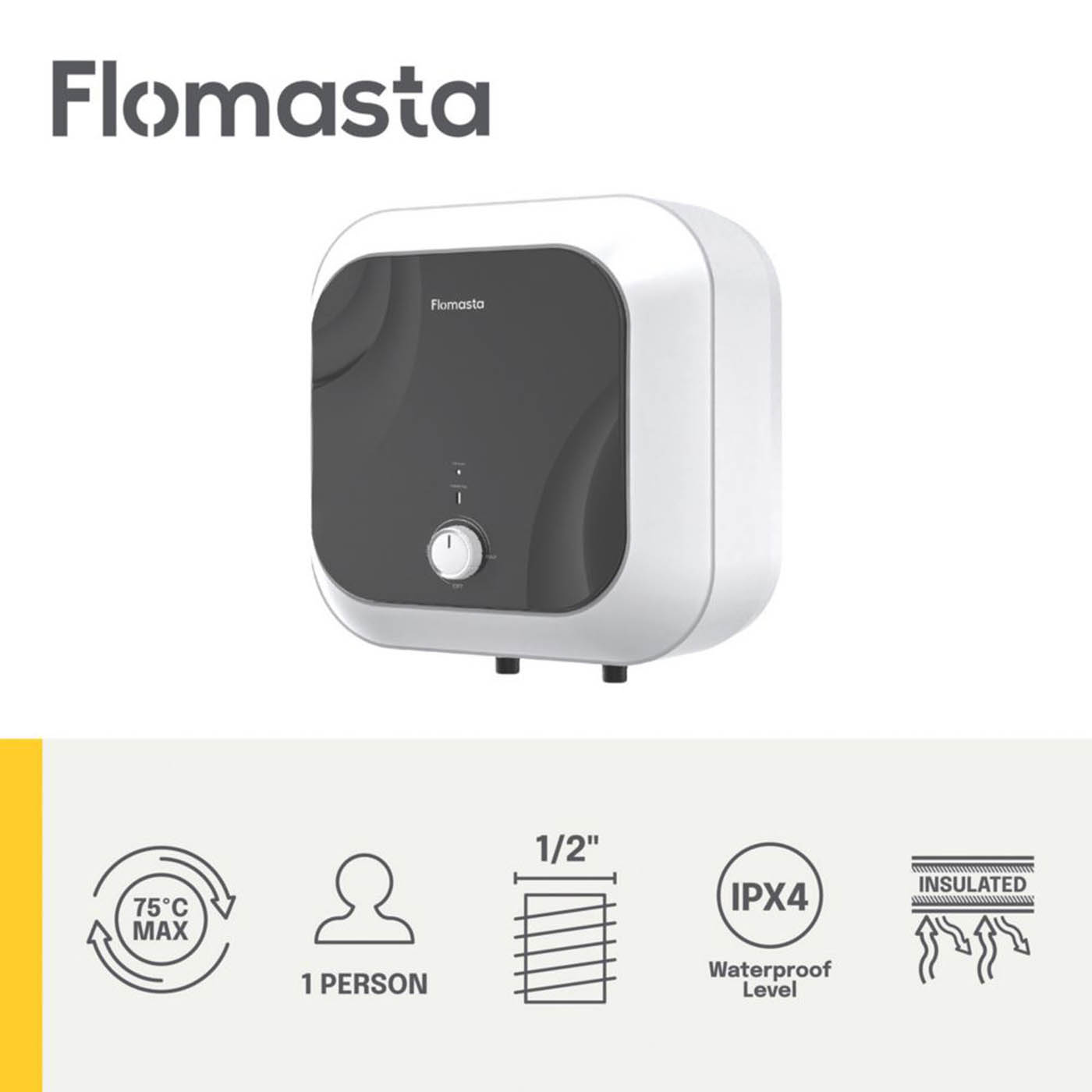 Flomasta Oversink Electric Water Heater 3kW 15Ltr - Image 4