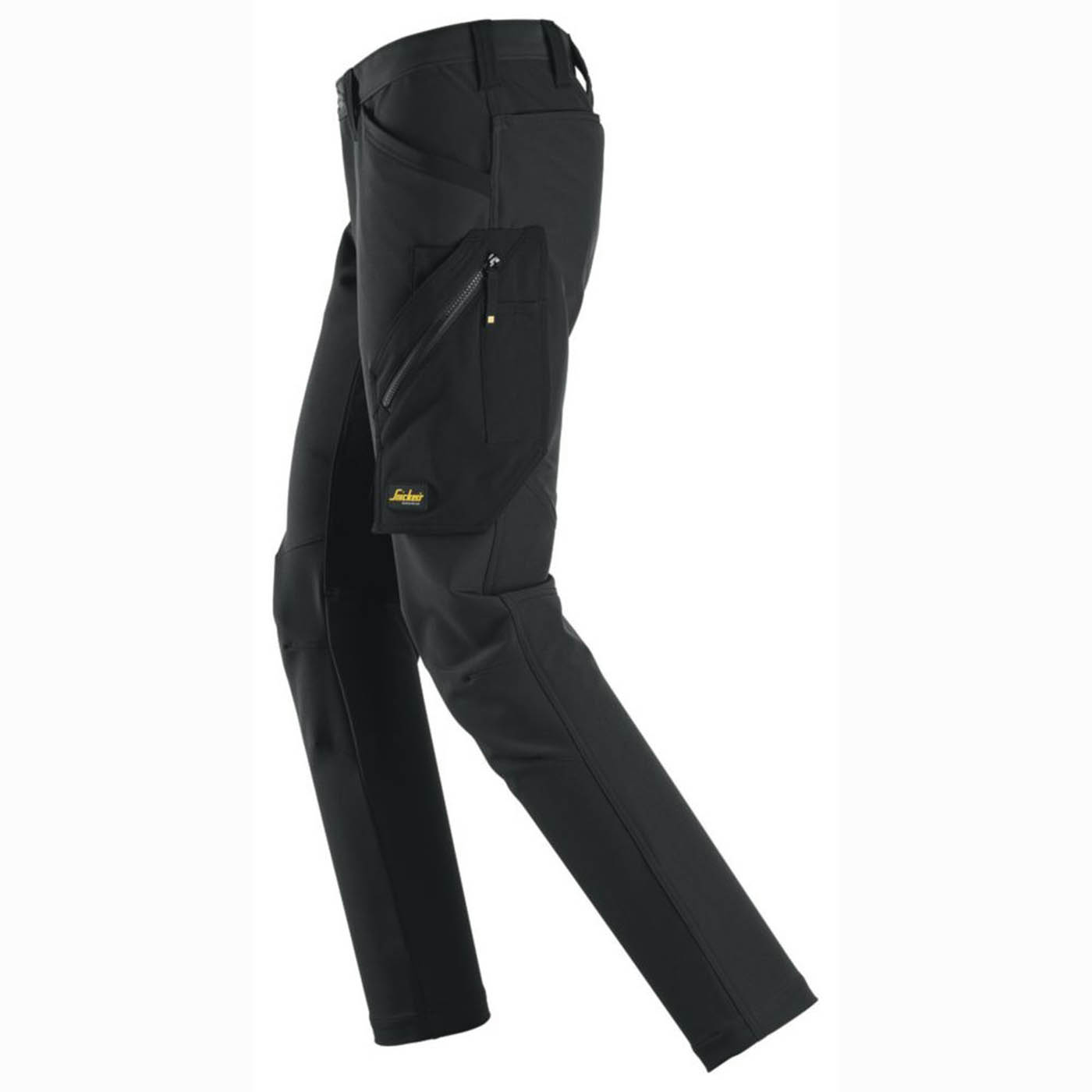 Snickers Work Trousers 6873 Stretch Black 30" W 30" L - Image 4