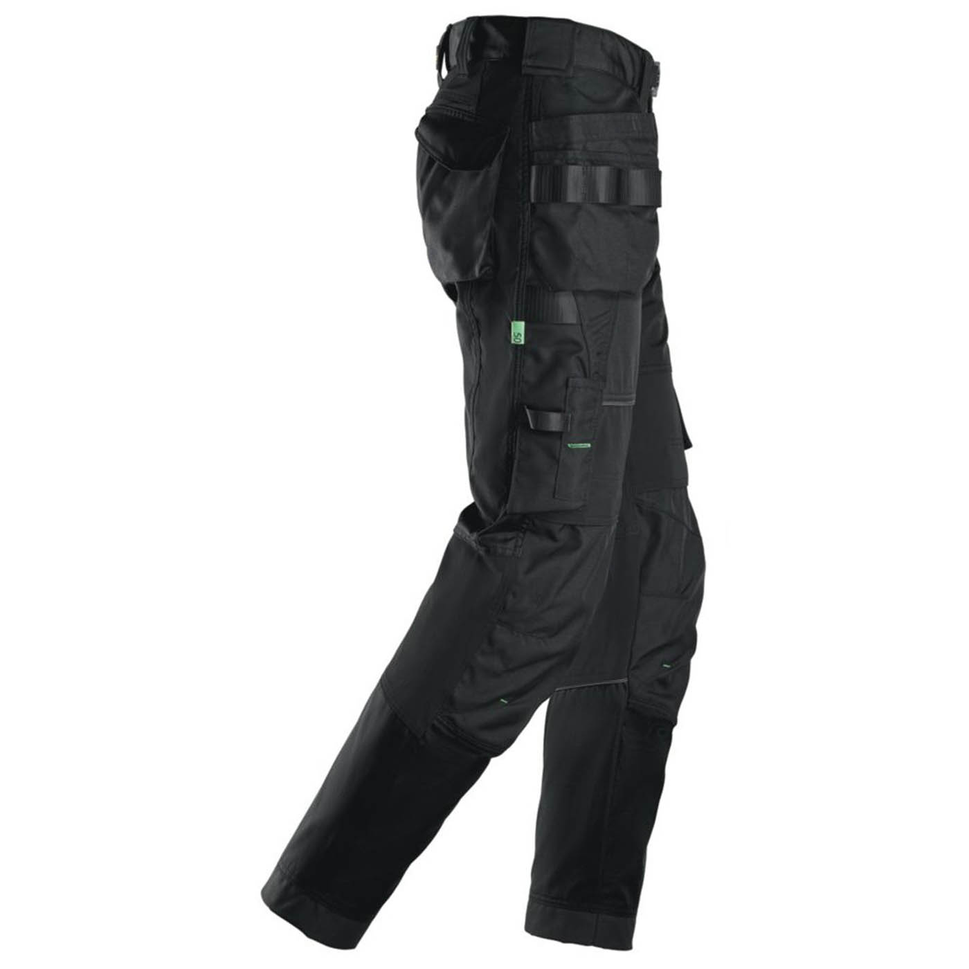 Snickers 6902 Stretch Work Trousers Black 30" W 30" L - Image 4