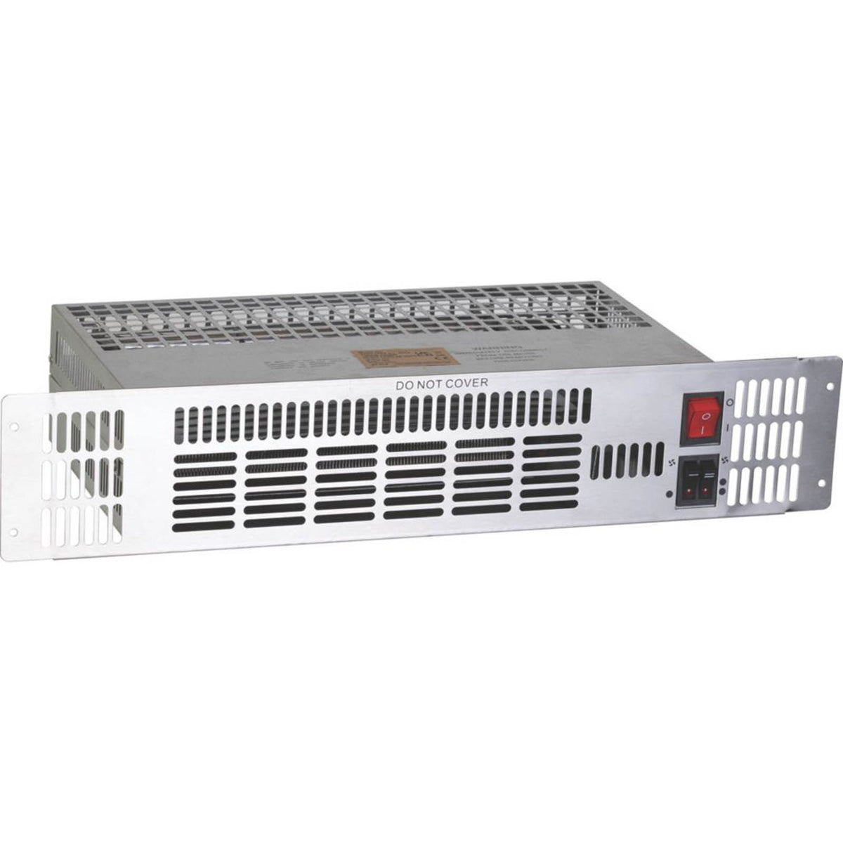 TCP 2kW Electric Plinth-Mounted Heater Silver - Image 3