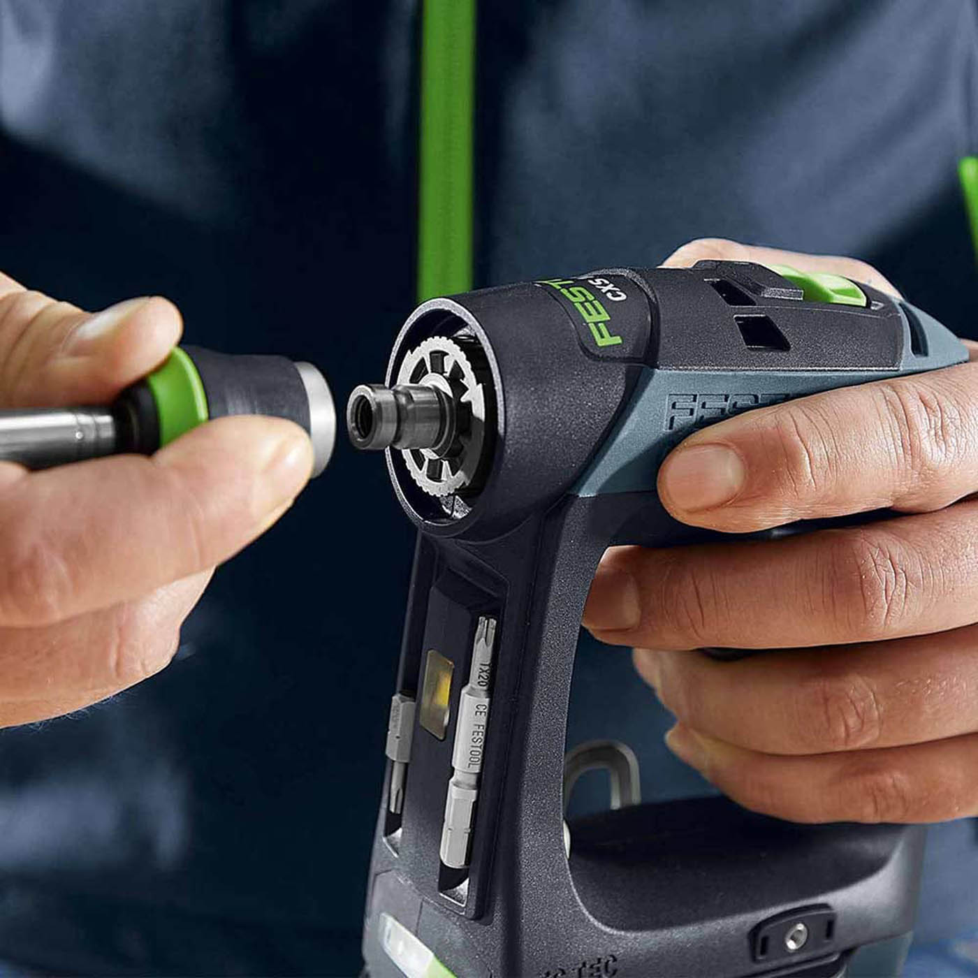 Festool Cordless Drill Cordless 10.8V Li-Ion CXS 12 Brushless Compact Body Only - Image 5